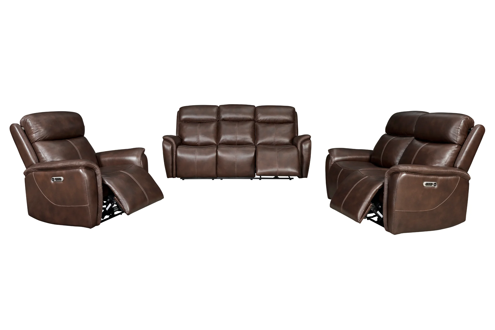 Parker Living Cascade - Auburn Power Reclining Sofa Loveseat and Recliner - Image 8
