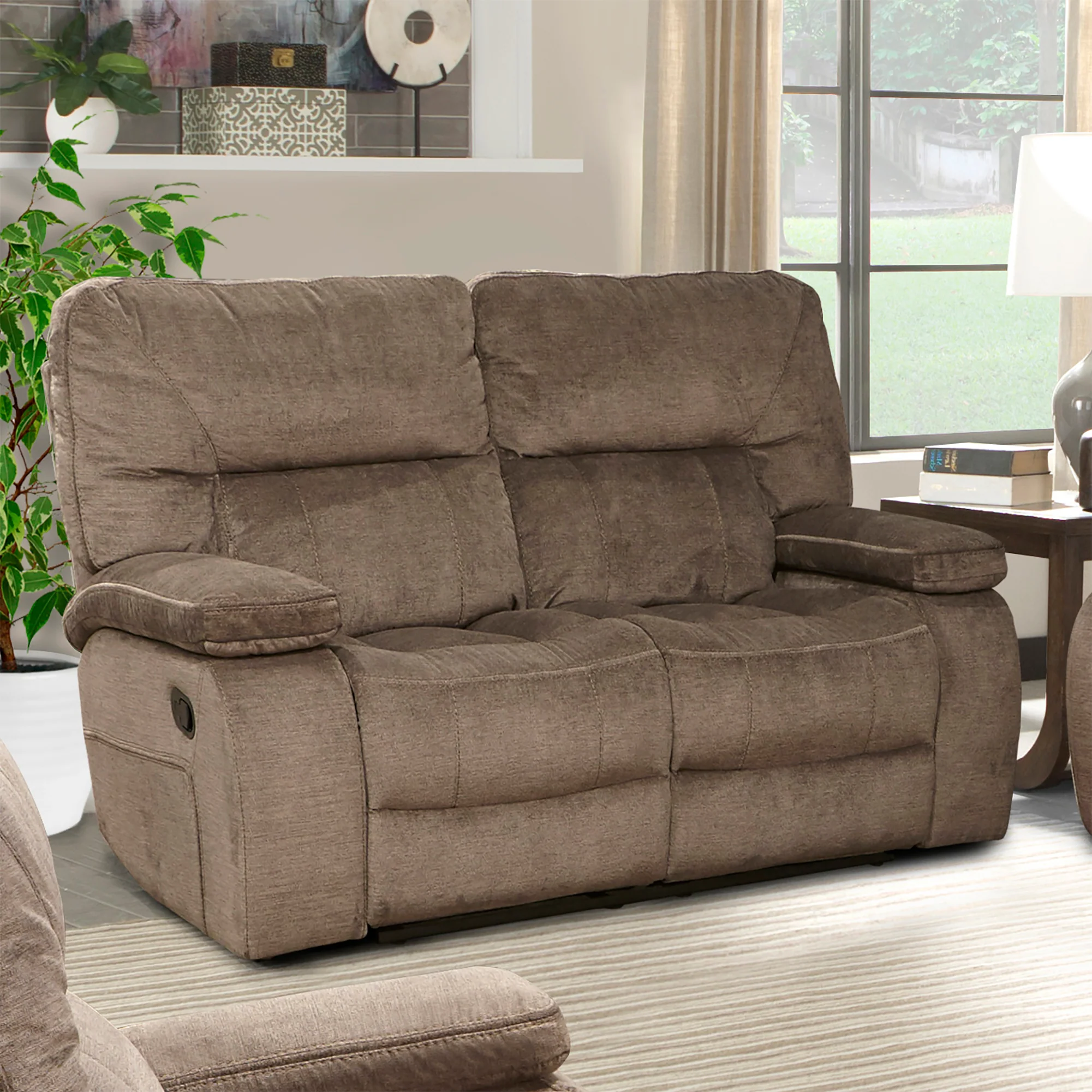 Parker Living Chapman - Kona Manual Reclining Sofa and Loveseat - MCHA-32-KON - Image 6
