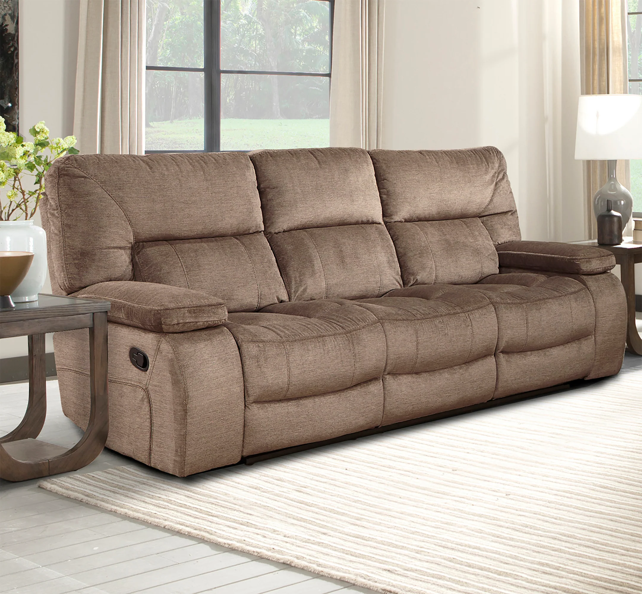 Parker Living Chapman - Kona Manual Reclining Sofa Loveseat and Recliner - MCHA-321-KON - Image 5