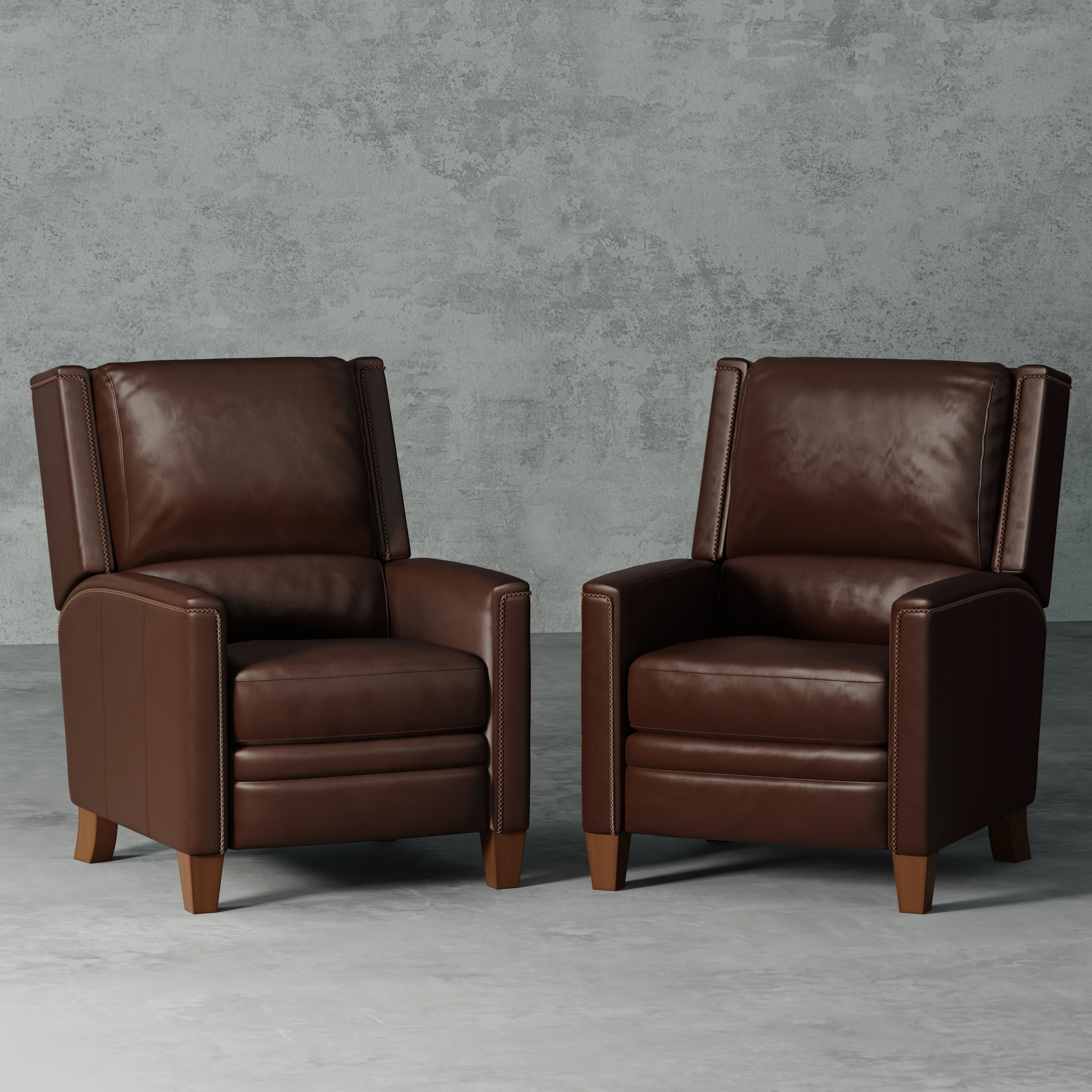 Parker Living Connor - Espresso Manual Recliner Two Pack - Image 4