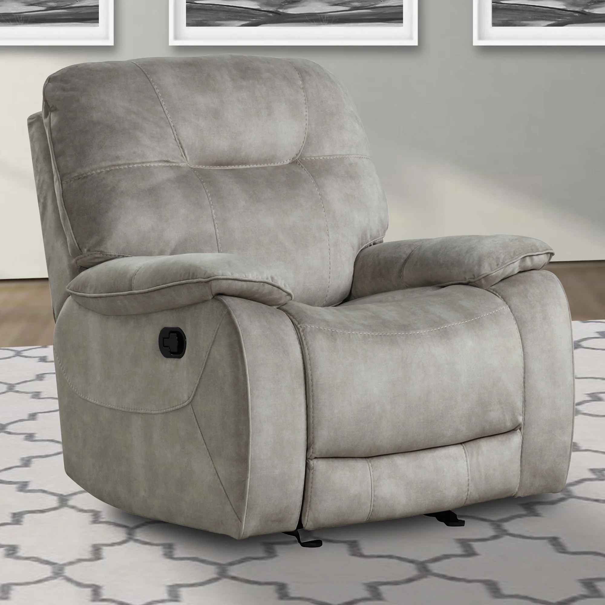 Parker Living Cooper - Shadow Natural Manual Reclining Sofa and Recliner - Image 4