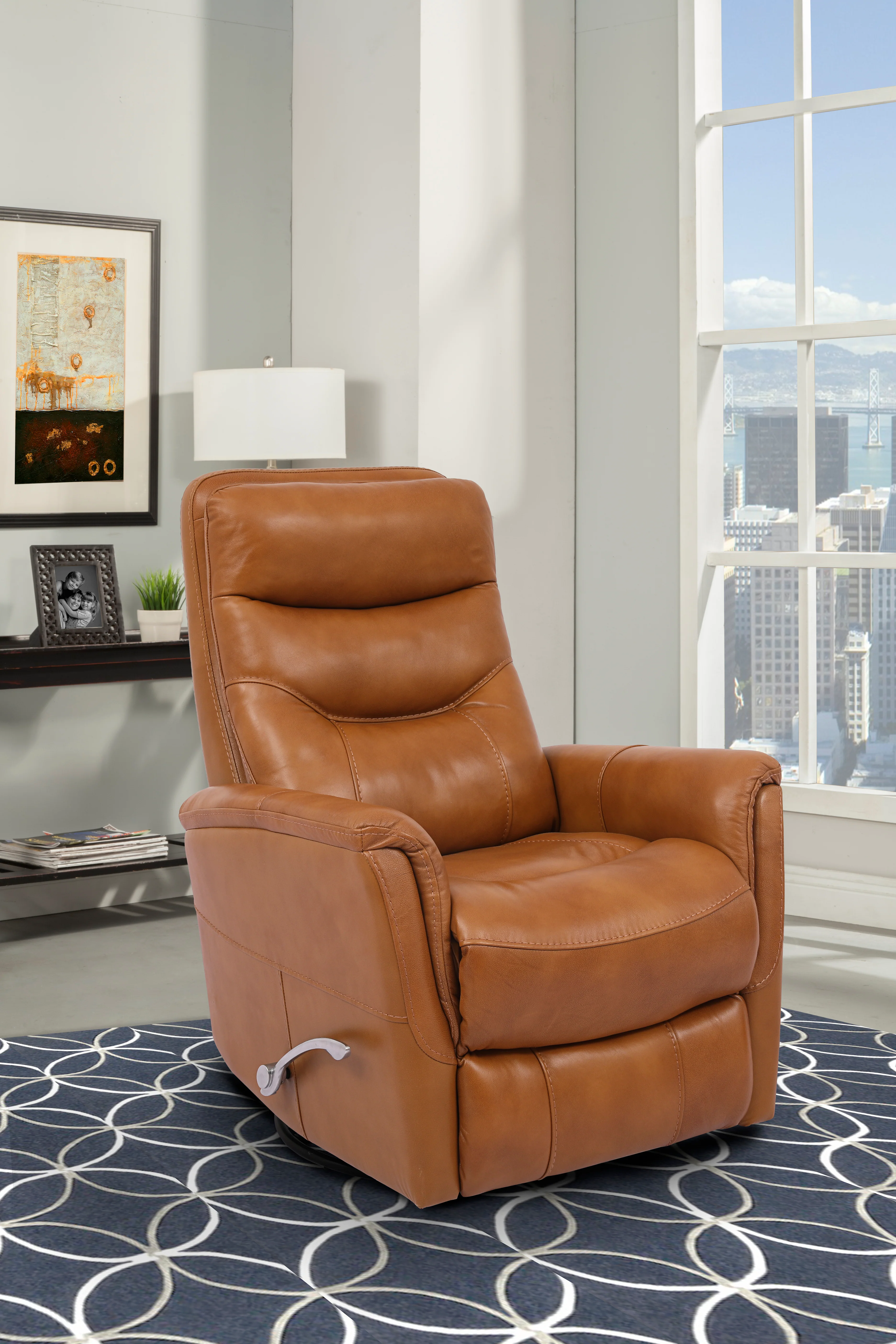 Parker Living Gemini - Butterscotch Swivel Glider Recliner - Image 3