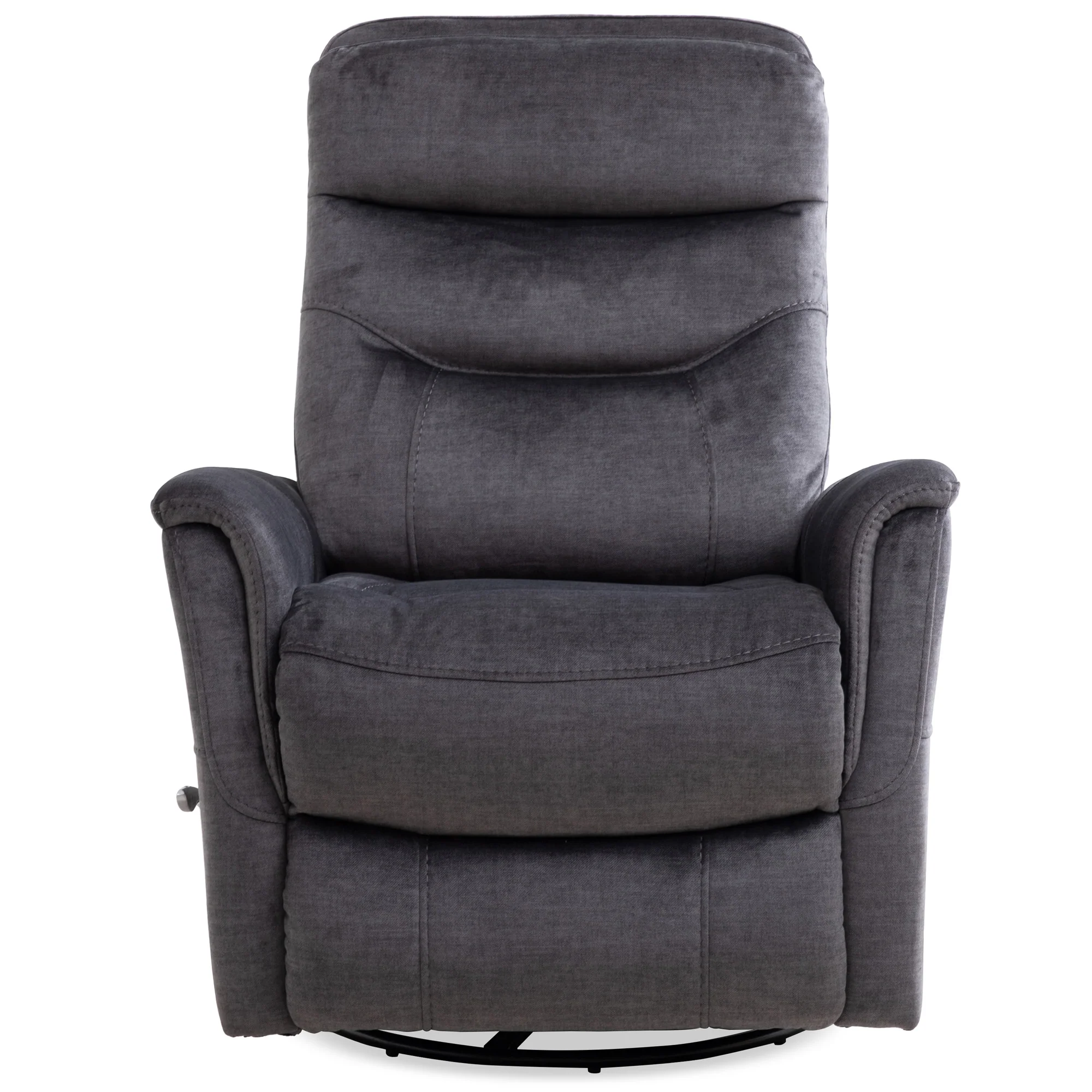 Parker Living Gemini - Capri Charcoal Swivel Glider Recliner - Image 3