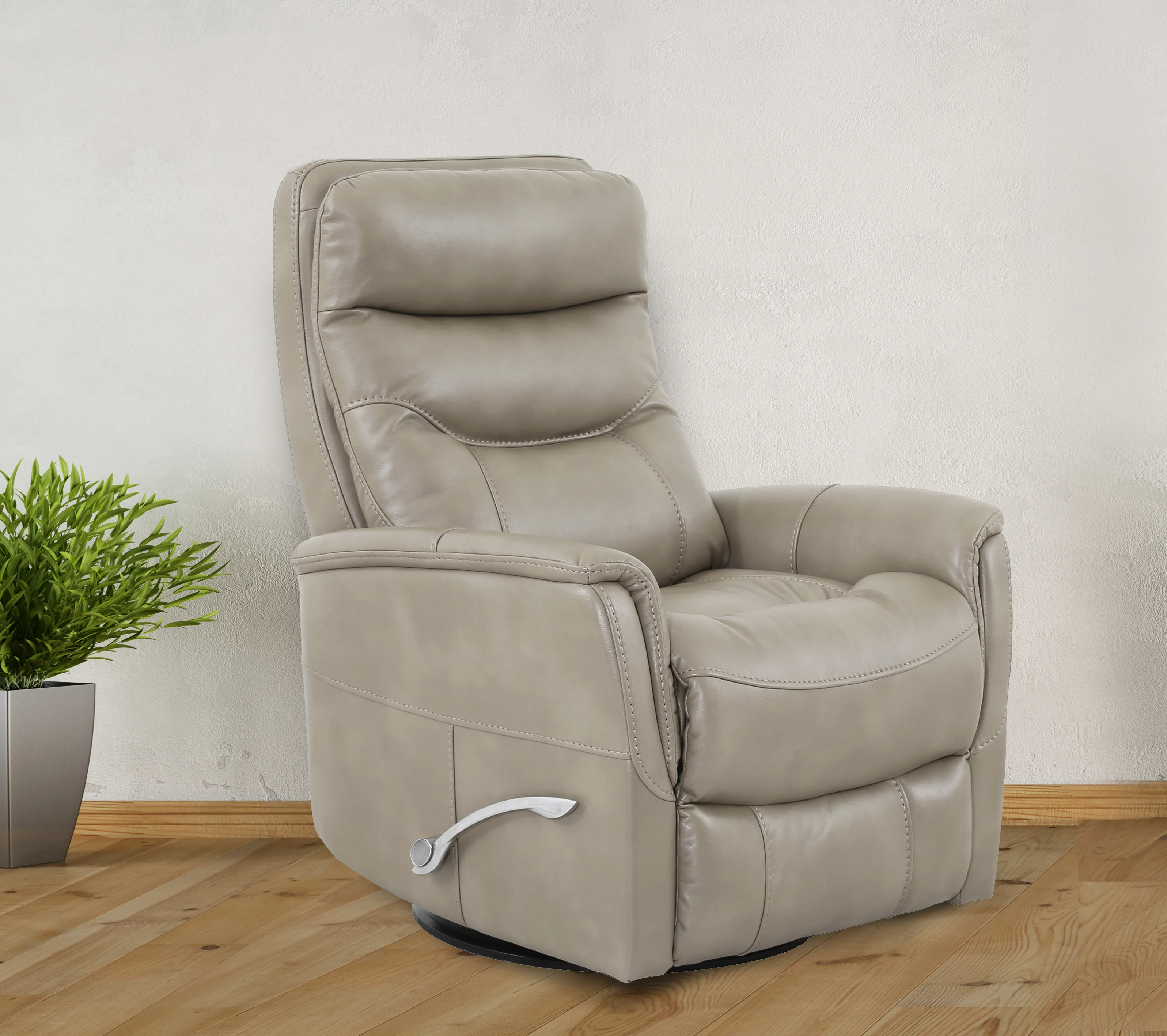 Parker Living Gemini - Linen Swivel Glider Recliner - Image 3
