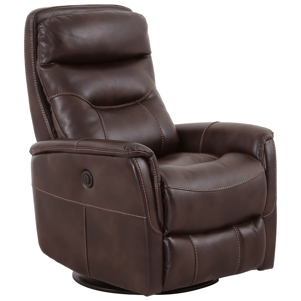 Parker Living Gemini - Truffle Power Swivel Glider Recliner - Image 2
