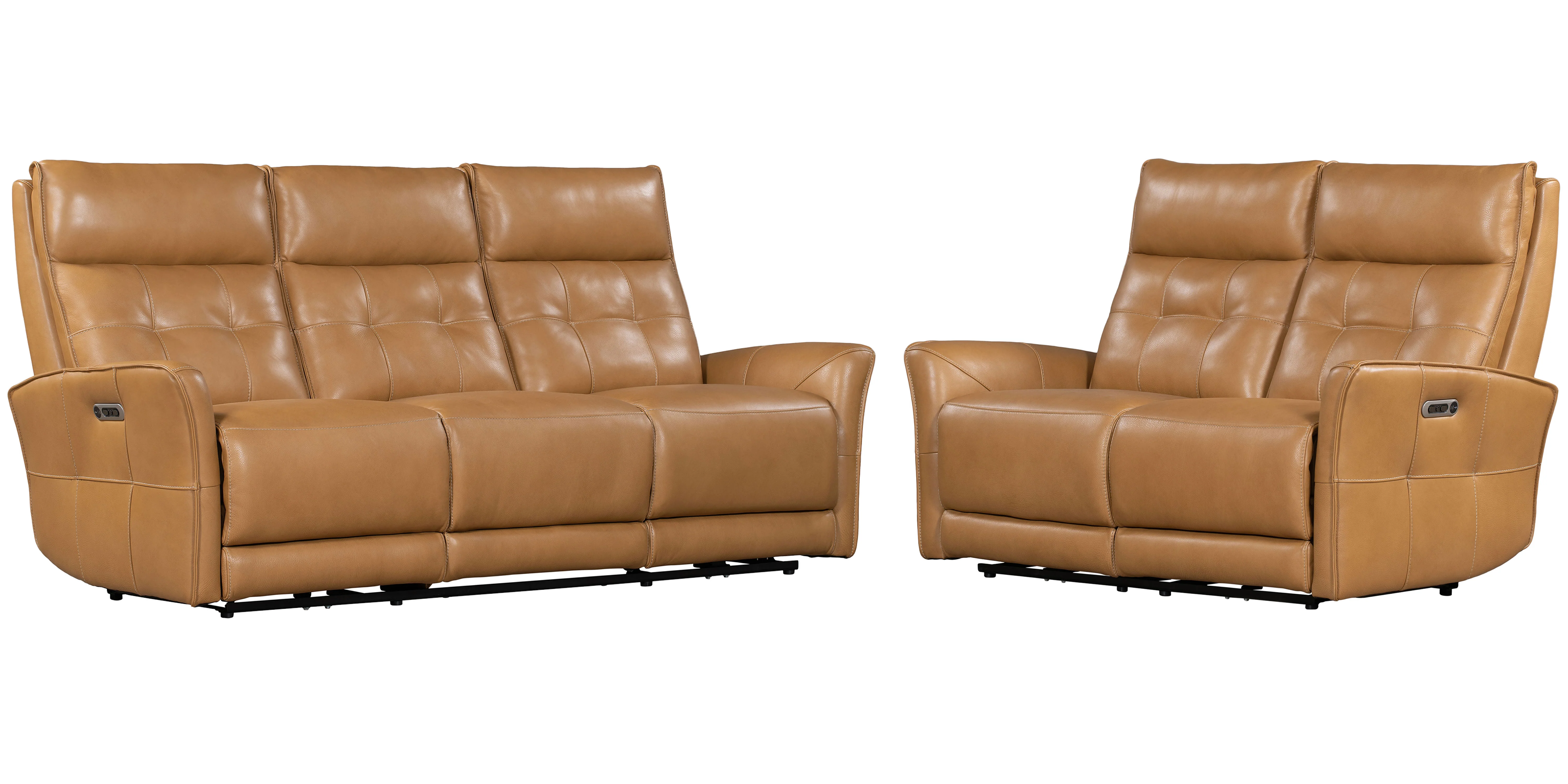 Parker Living Gershwin - Lucca Butterscotch Power Reclining Sofa and Loveseat - Image 2