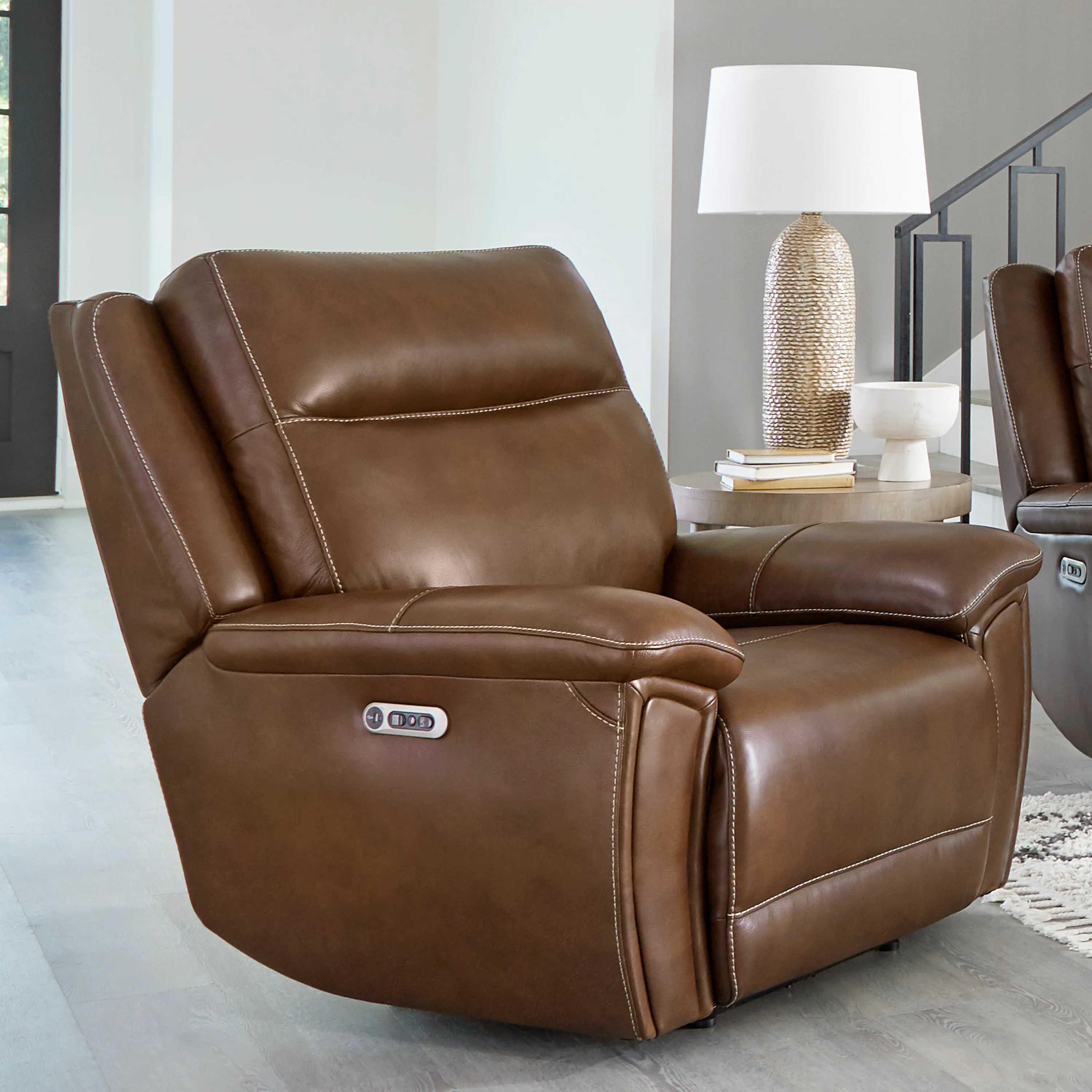 Parker Living Jameson - Hickory Power Reclining Zero Gravity Sofa and Recliner - Image 4