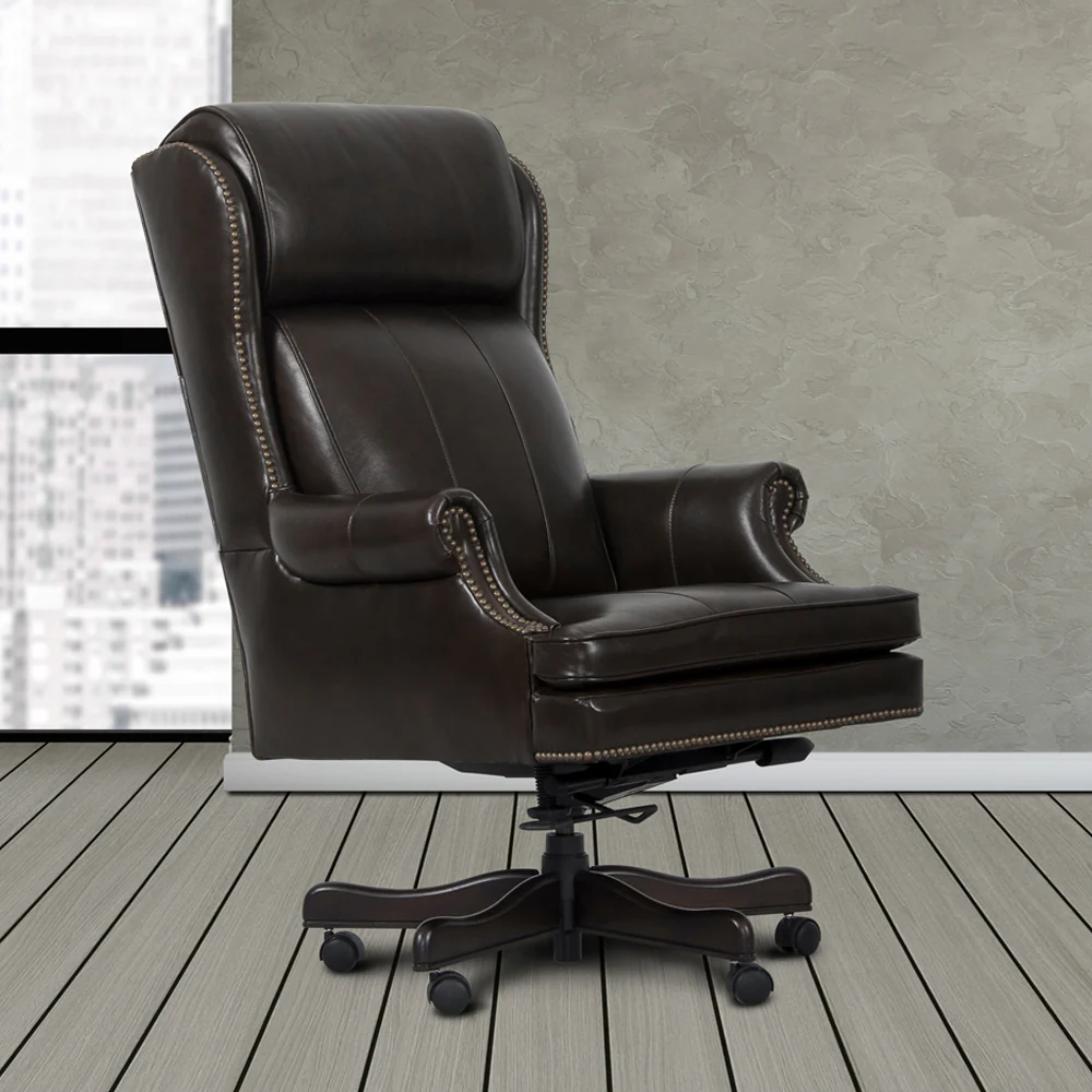Parker Living - Leather Desk Chair - DC#105-PBR - Image 3