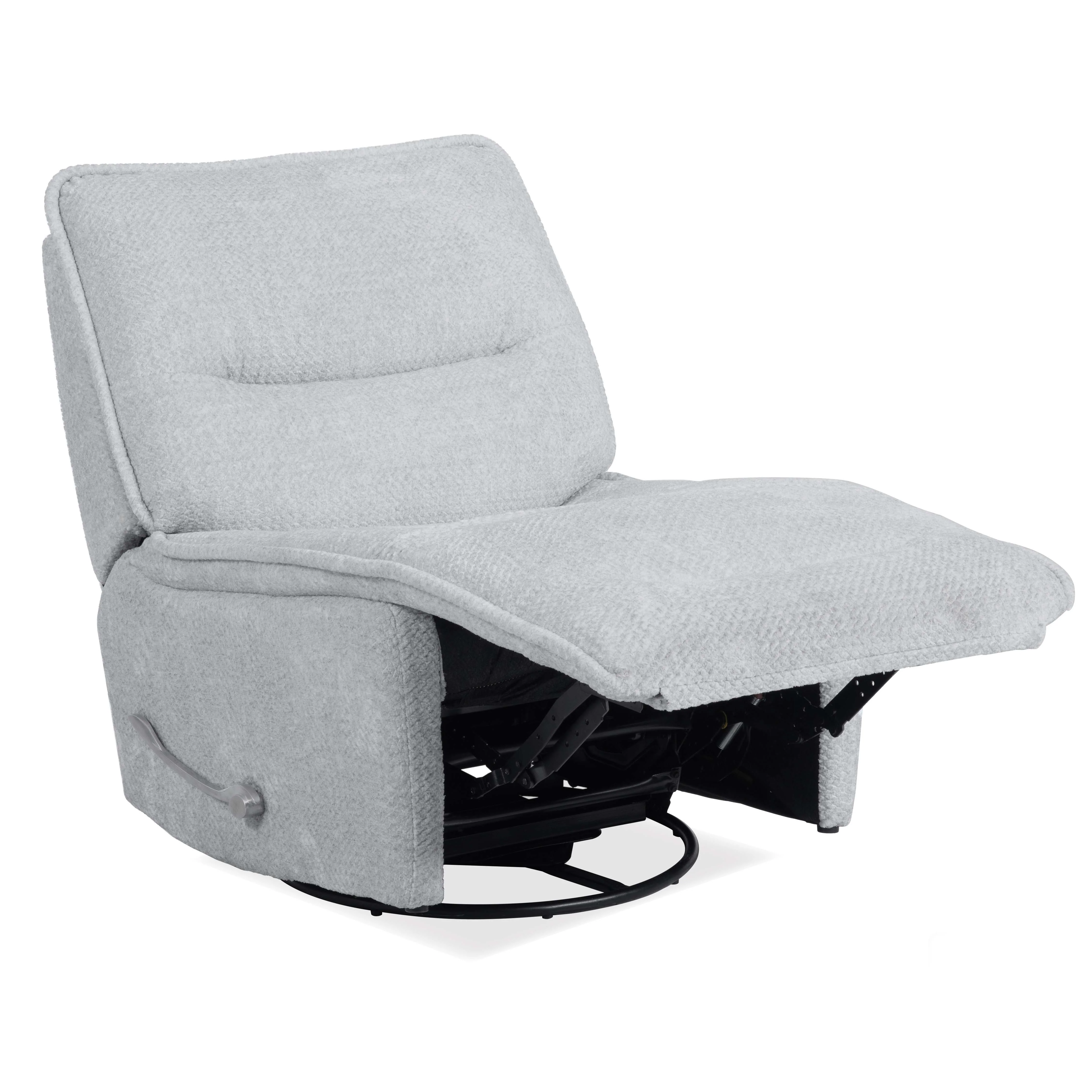 Parker Living Leo - Silver Fox Armless Recliner - Image 4