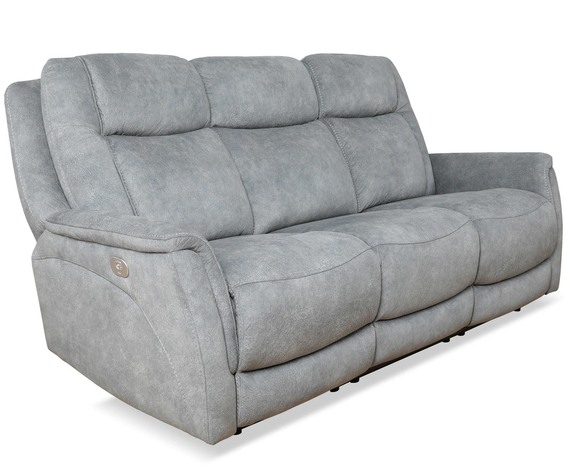 Parker Living Linus - Hudson Grey Power Reclining Sofa and Loveseat - Image 7