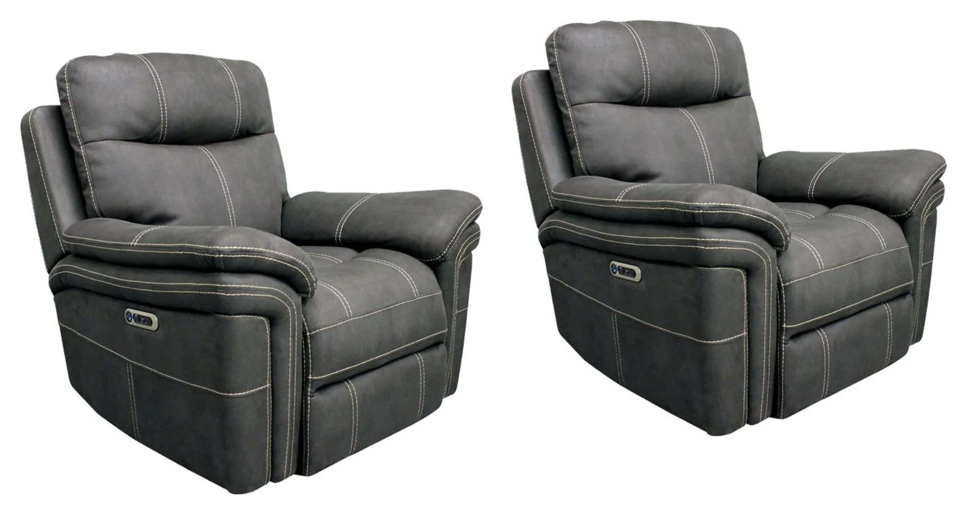 Parker Living Mason - Charcoal Power Recliner Two Pack - Image 2