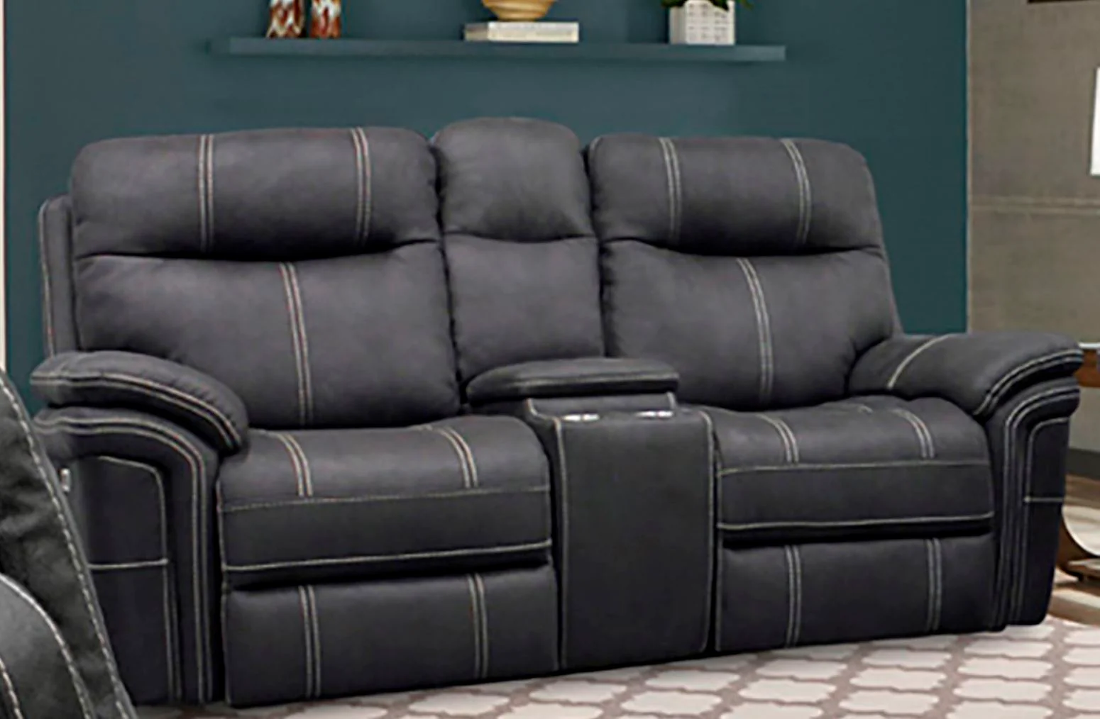 Parker Living Mason - Charcoal Power Reclining Sofa and Loveseat - Image 4