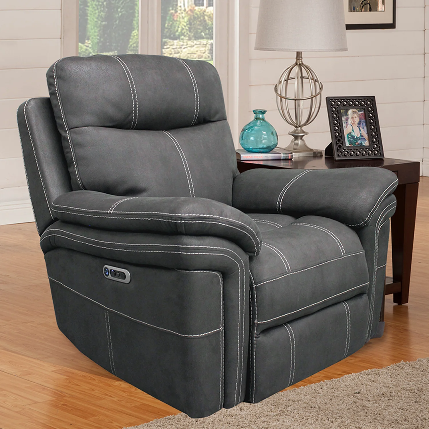 Parker Living Mason - Charcoal Power Reclining Sofa and Recliner - Image 3