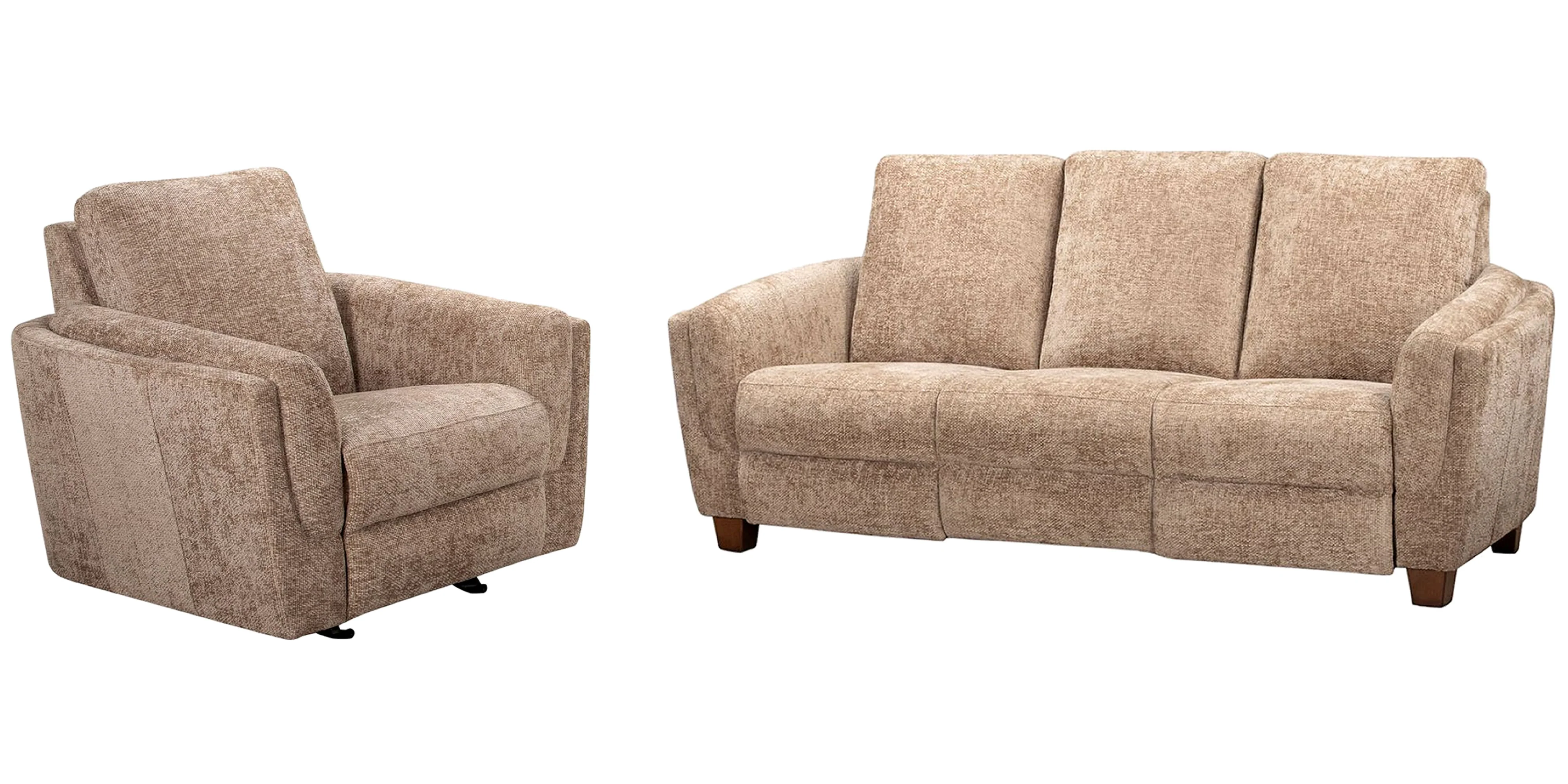 Parker Living Morehead - Biscotti Power Reclining Sofa and Recliner - Image 2