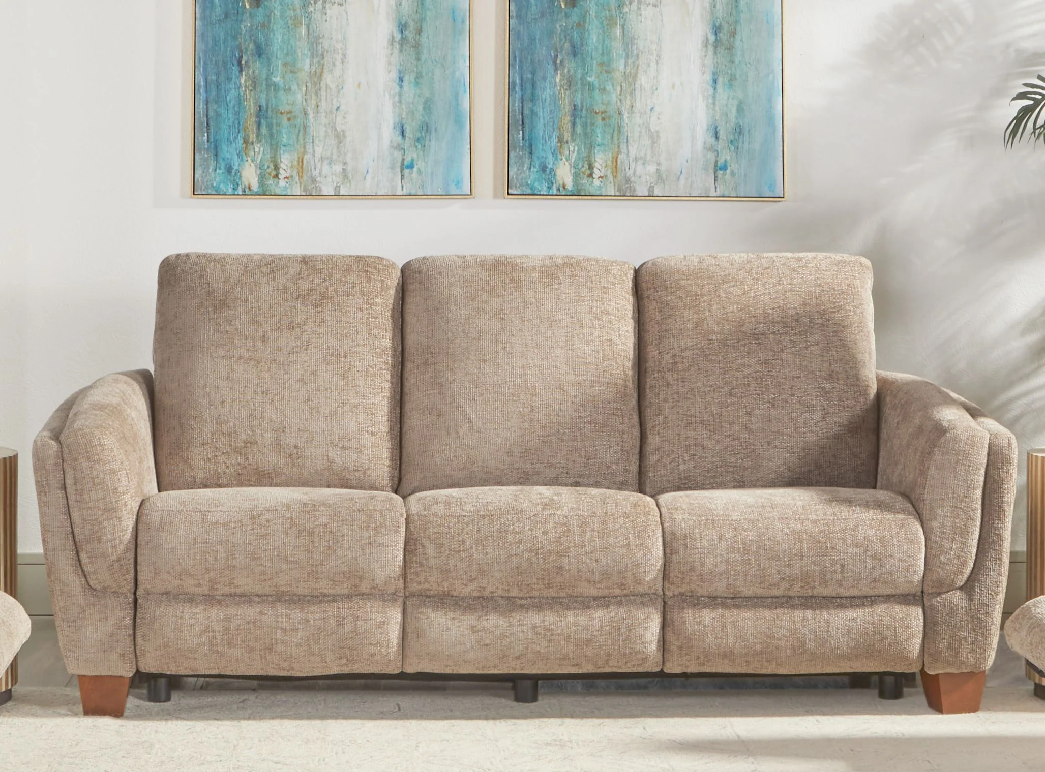 Parker Living Morehead - Biscotti Power Reclining Sofa Loveseat and Recliner - Image 6
