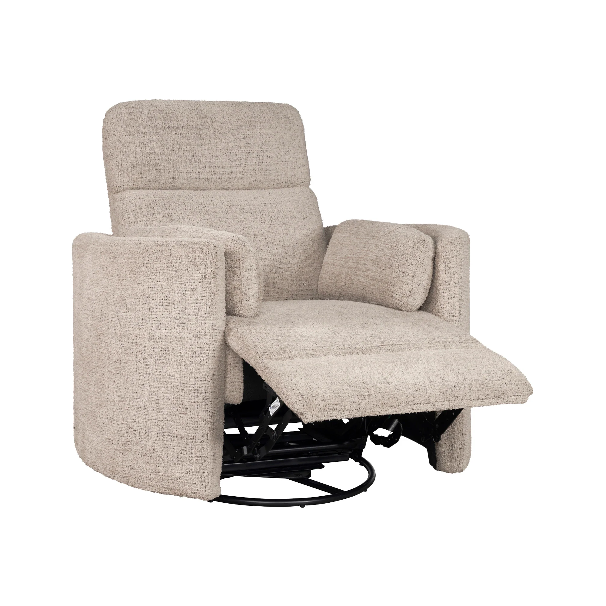 Parker Living Radius - Burlap Manual Swivel Recliner - Image 4