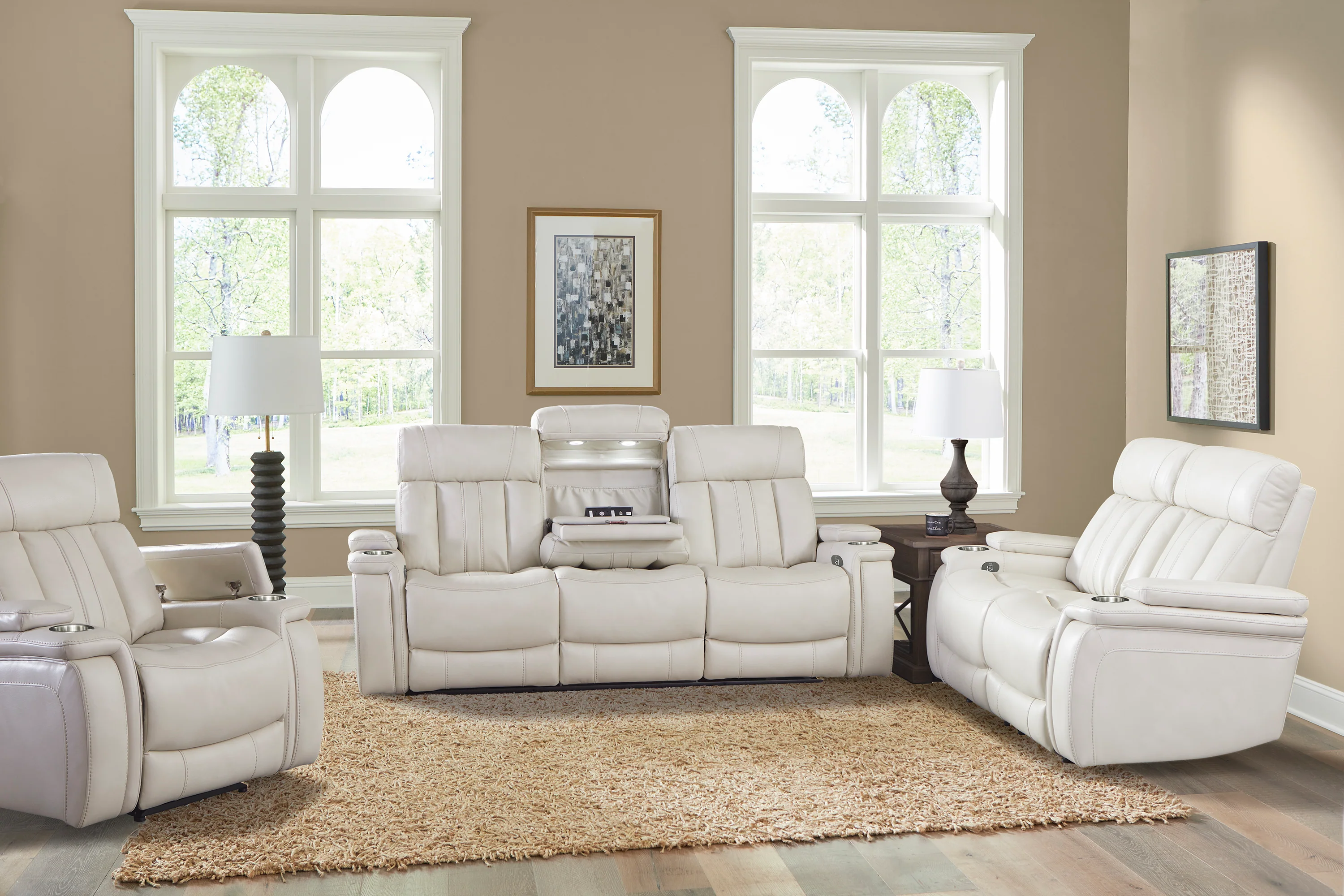 Parker Living Royce - Fantom Ivory Power Recliner Two Pack - Image 4