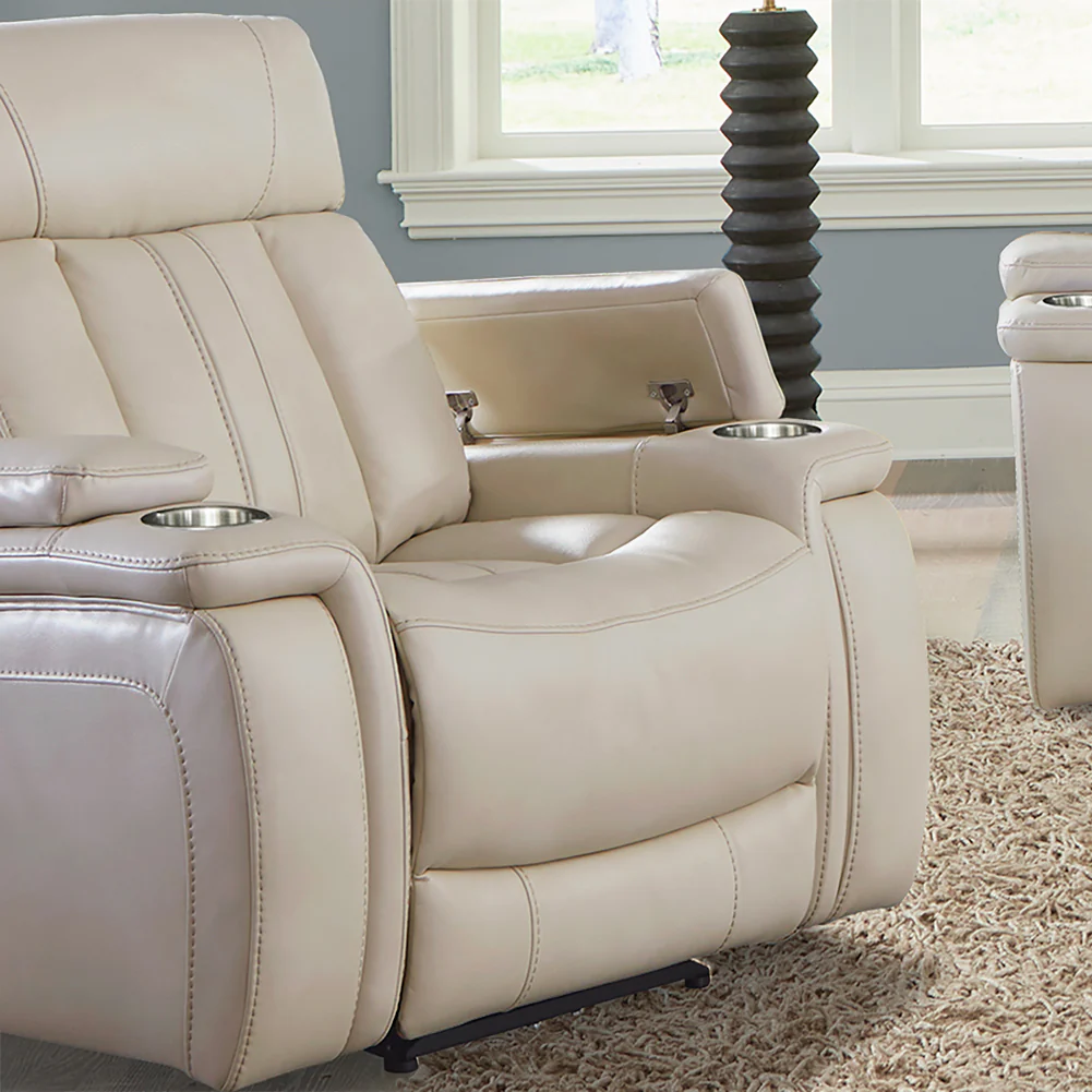 Parker Living Royce - Fantom Ivory Power Recliner Two Pack - Image 5