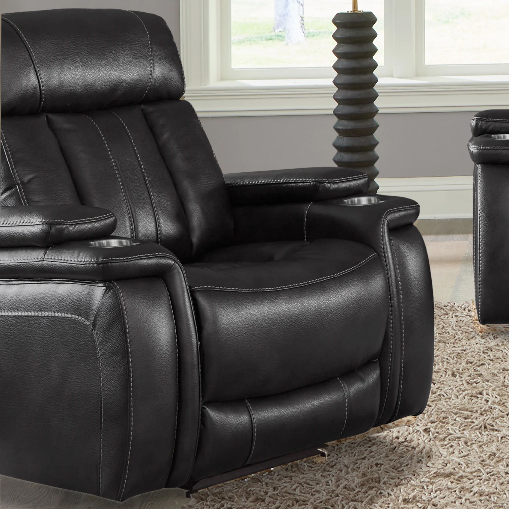 Parker Living Royce - Midnight Power Recliner Two Pack - Image 4