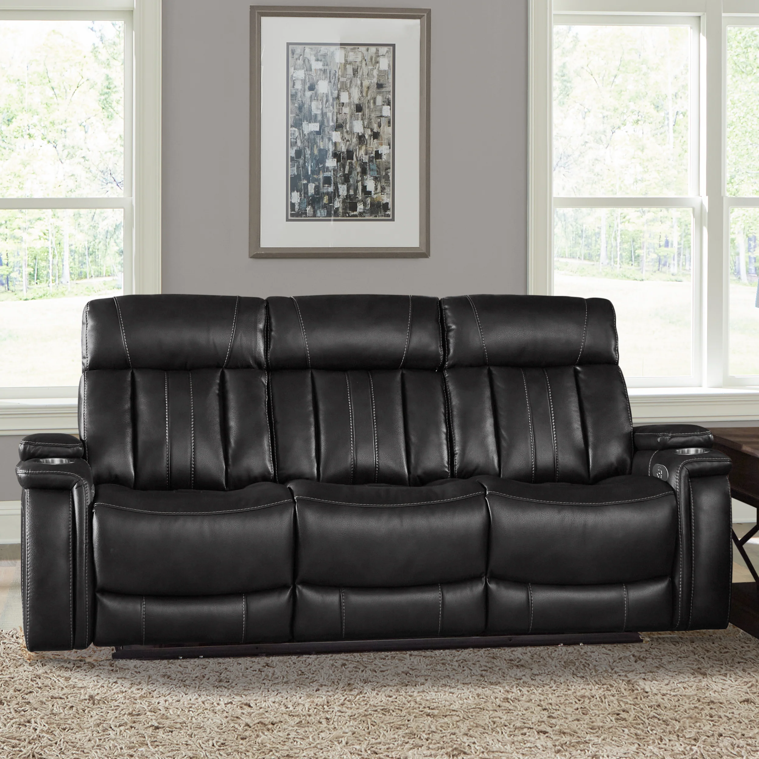 Parker Living Royce - Midnight Power Reclining Sofa and Recliner - Image 5