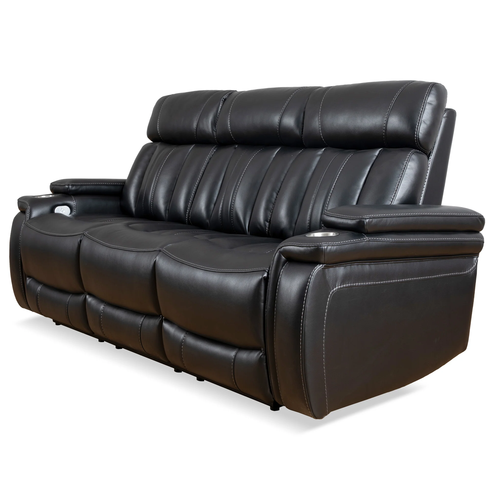 Parker Living Royce - Midnight Power Reclining Sofa with Drop Down Console - Image 2
