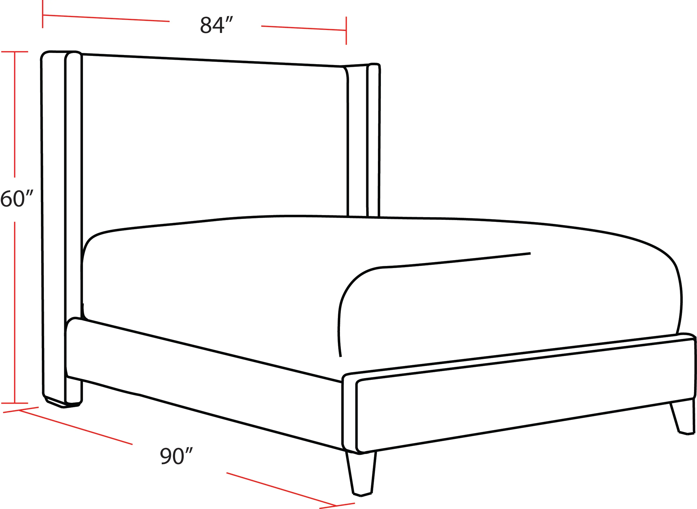 Parker Living Sleep Angel - Himalaya Charcoal King Bed - Image 2