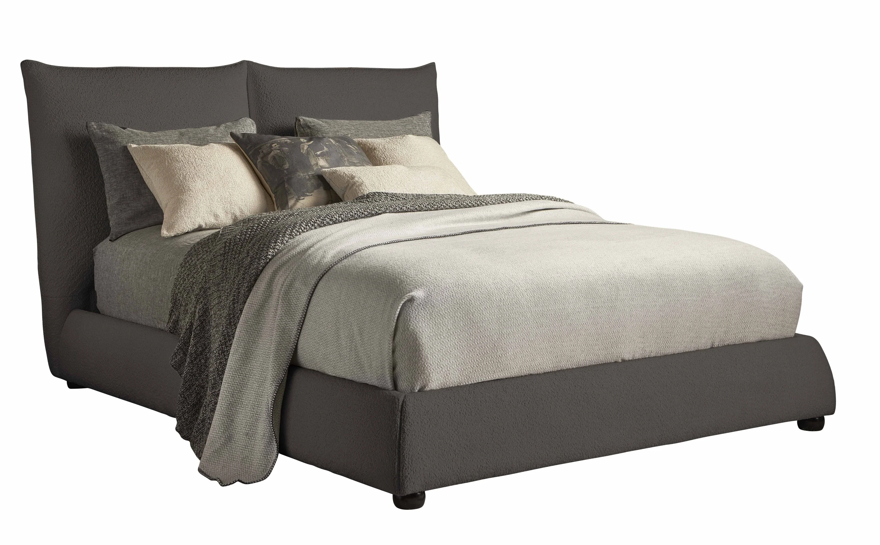 Parker Living Sleep Cumulus - Cozy Charcoal King Bed - Image 2