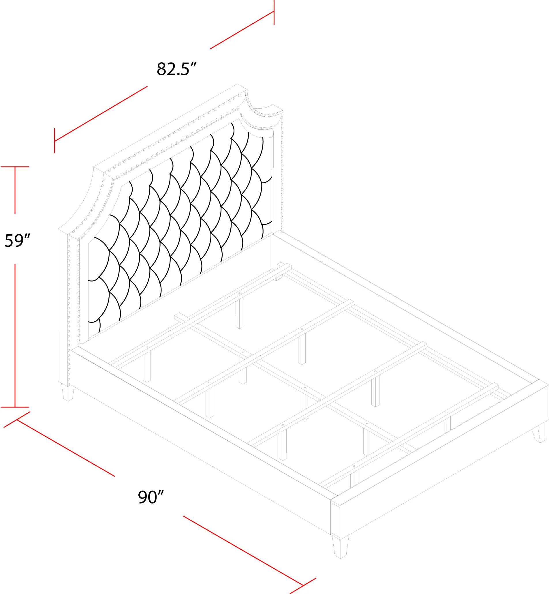 Parker Living Sleep Jasmine - Champagne King Bed - Image 6