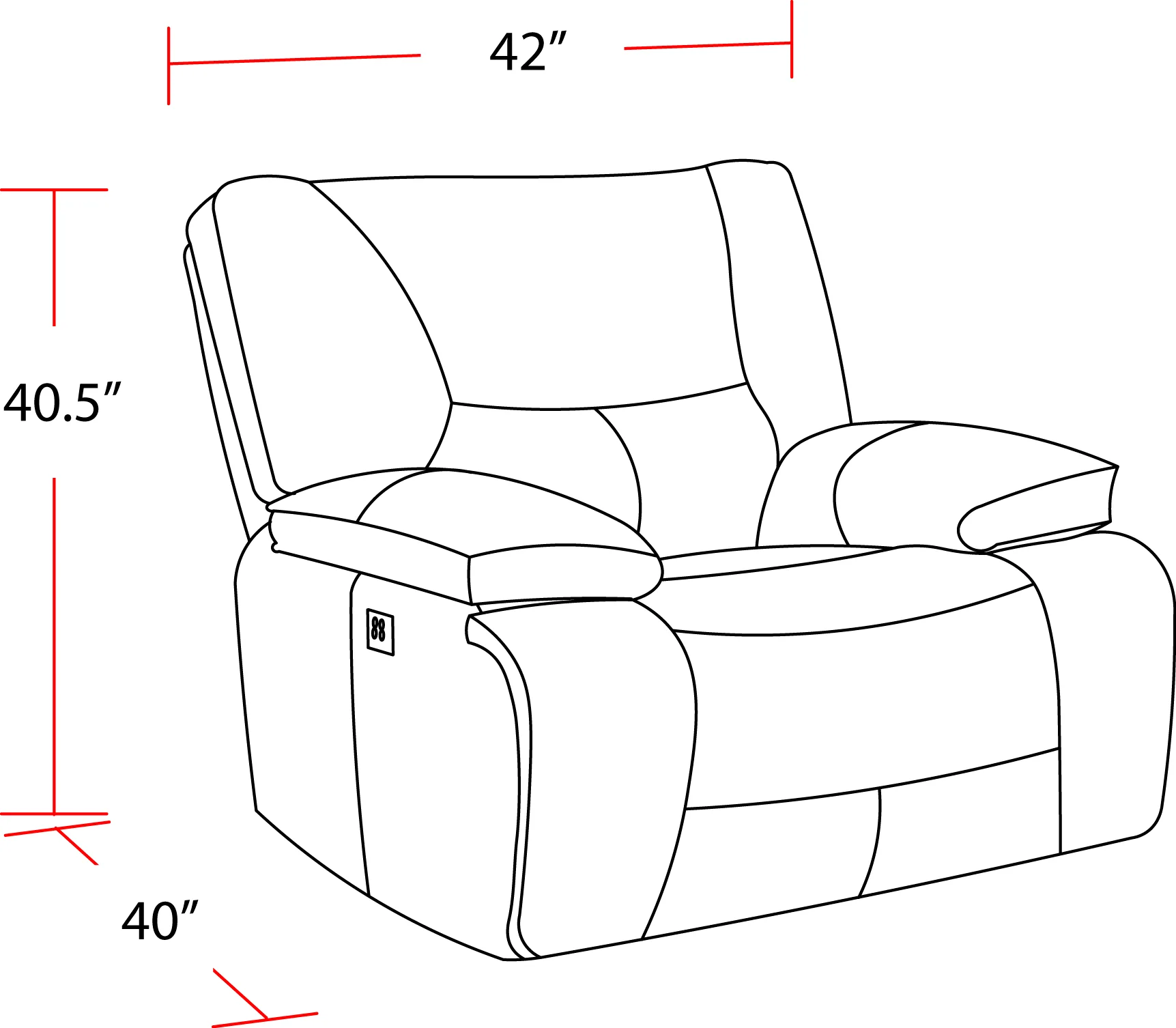Parker Living Spartacus - Black Power Recliner Two Pack - Image 6