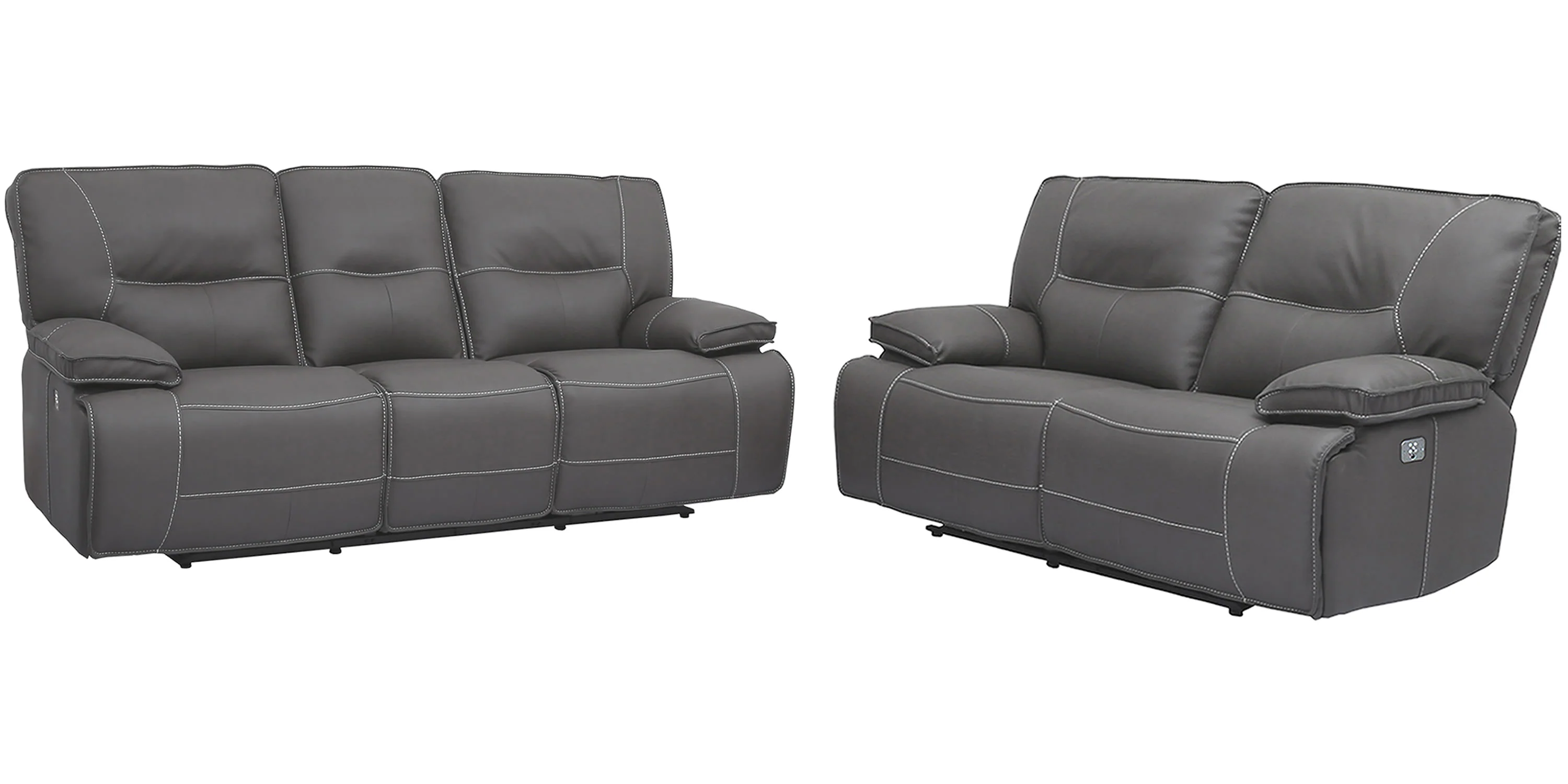 Parker Living Spartacus - Haze Power Reclining Sofa and Loveseat - Image 2