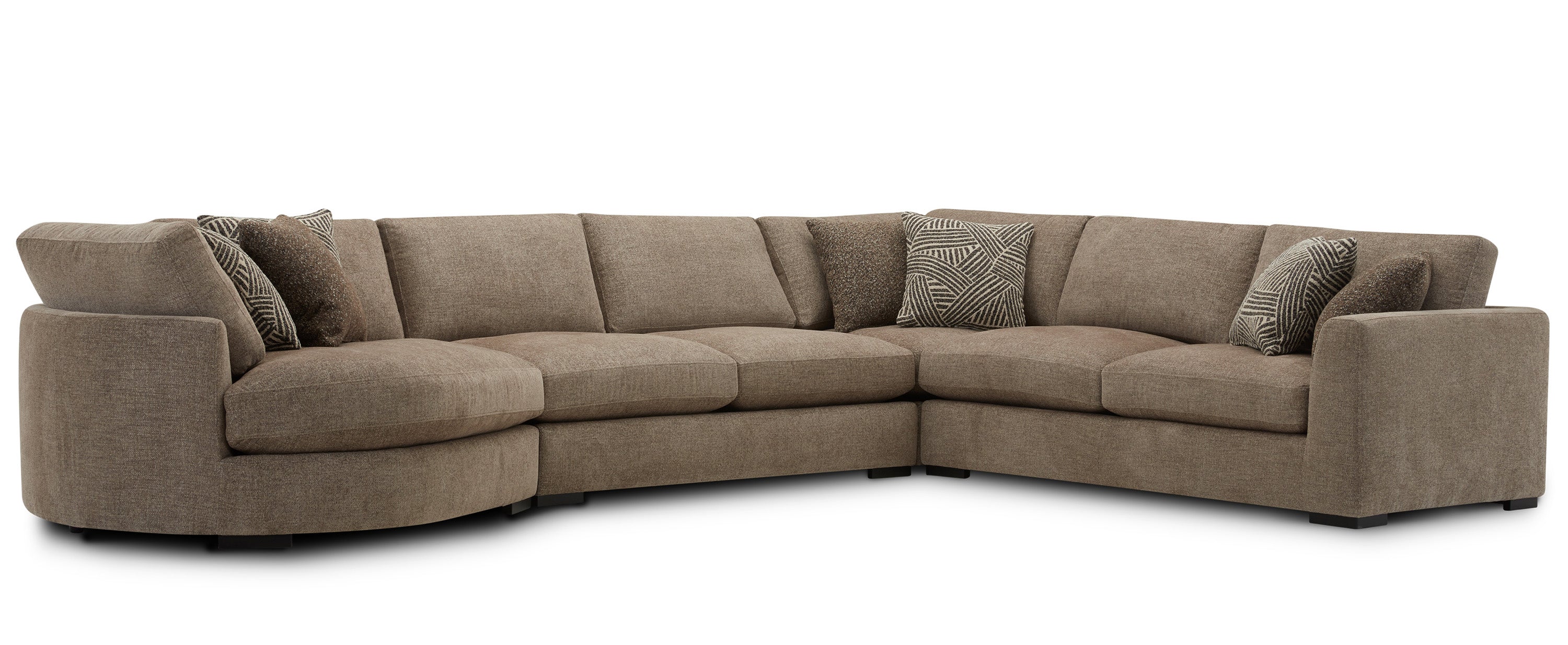 Parker Living The Bump - Alistair Fossil 4 Piece Modular Sectional - Image 2