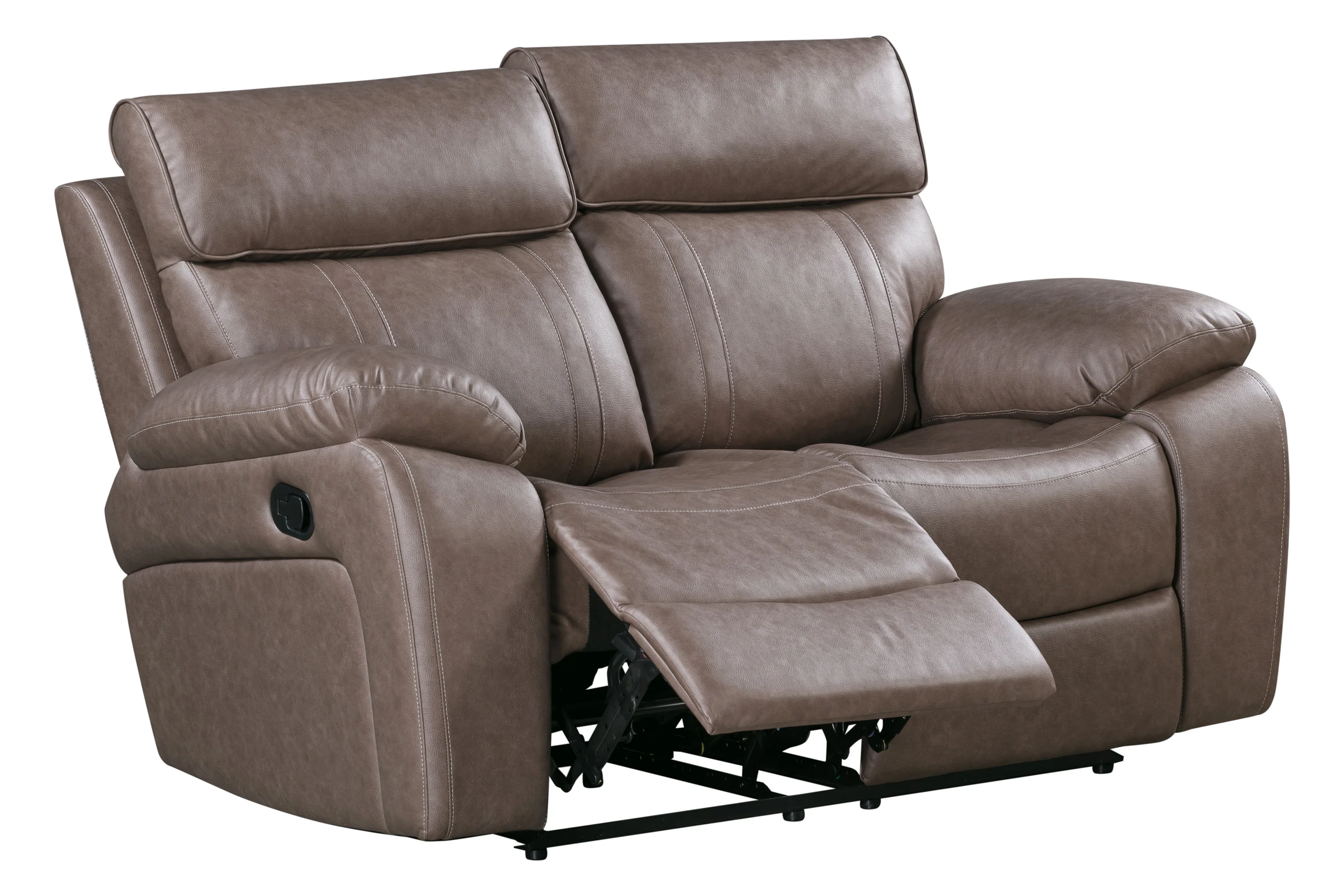 Parker Living Theon - Stokes Toffee Reclining Loveseat - Image 3