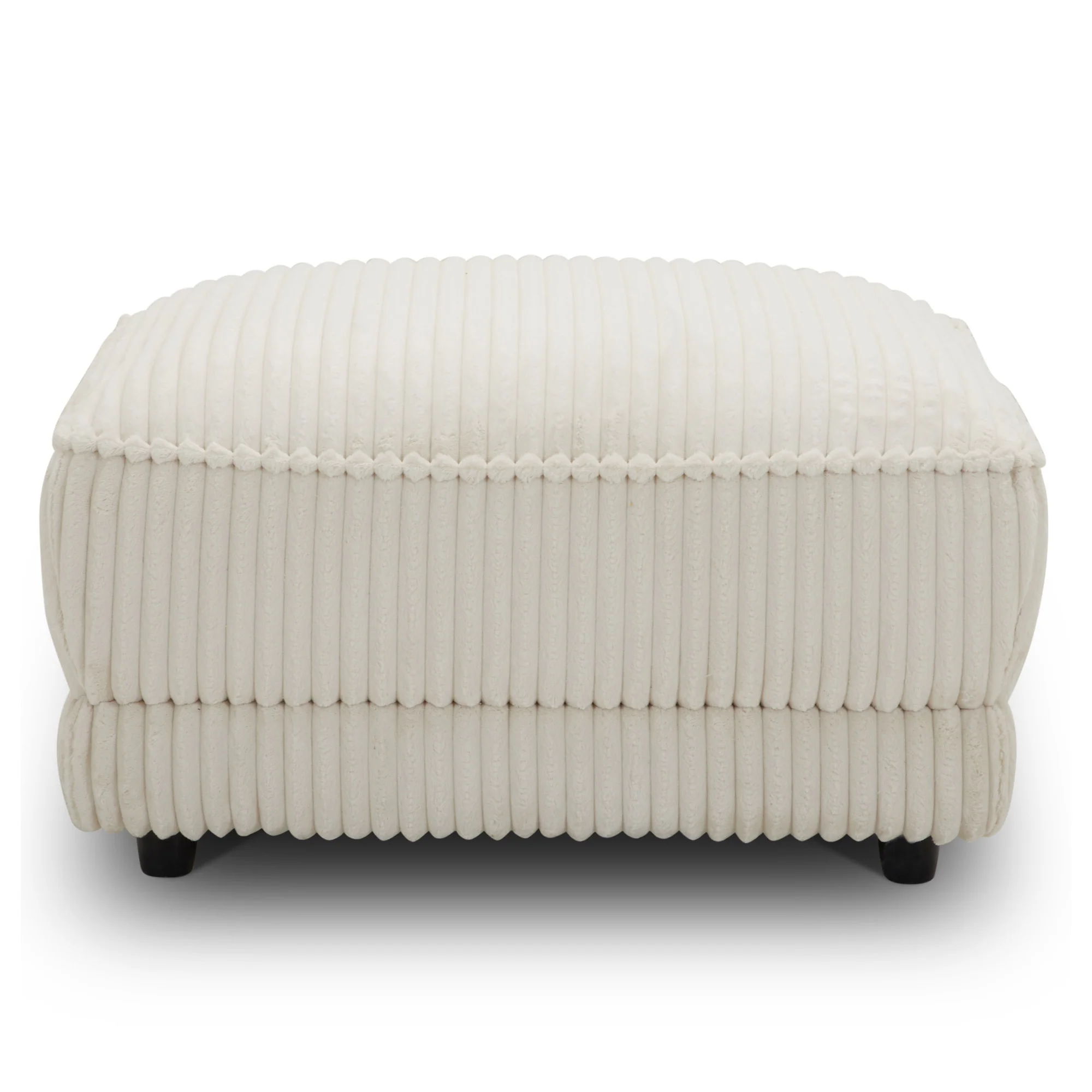 Parker Living Utopia - Mega Ivory Ottoman with Casters - Image 5