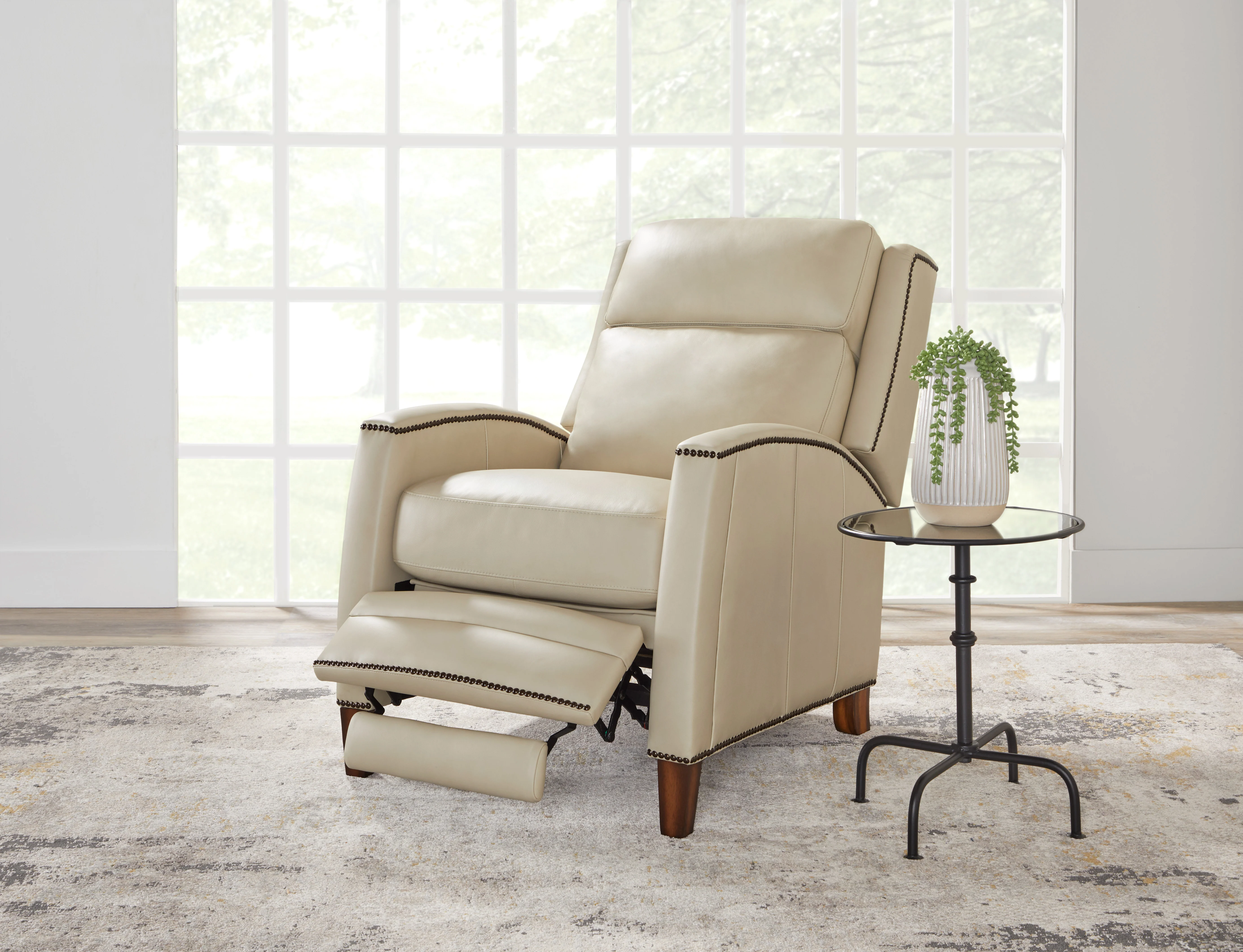 Parker Living Vermont - Pearl Glow Manual Pushback Recliner - Image 3