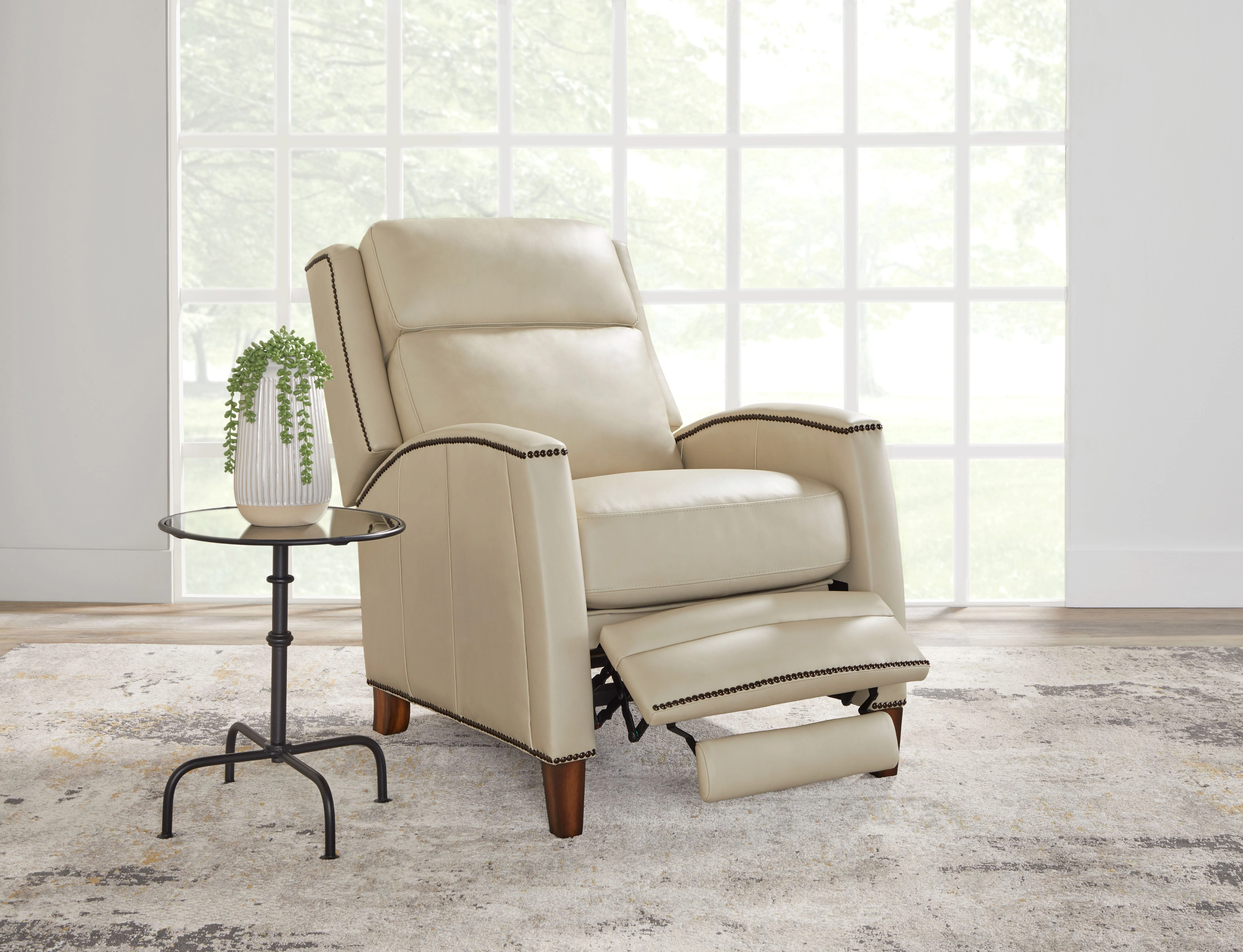 Parker Living Vermont - Pearl Glow Power High Leg Recliner P2 - Power by FreeMotion - Image 3