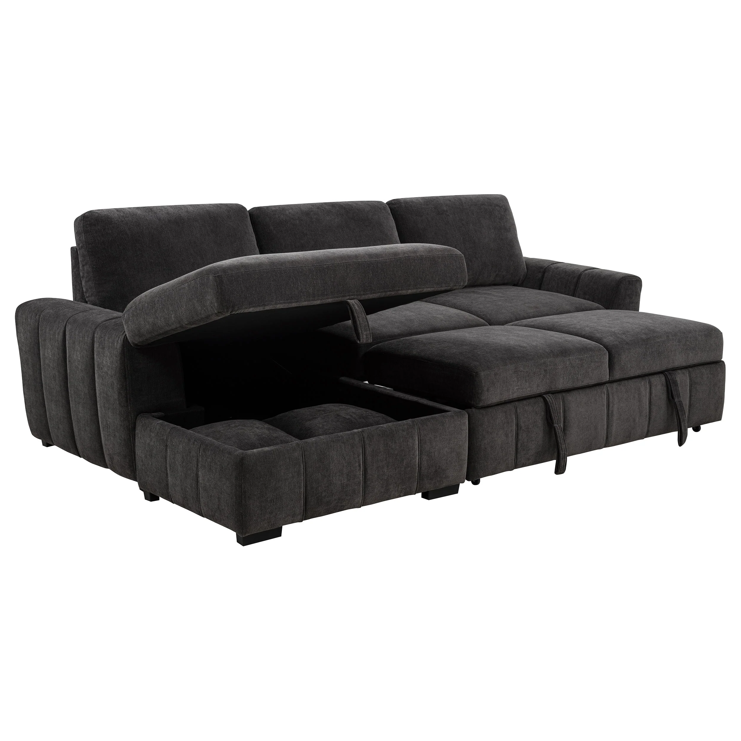 Pastrana Pull-Out Sleeper Sectional Sofa - Image 21