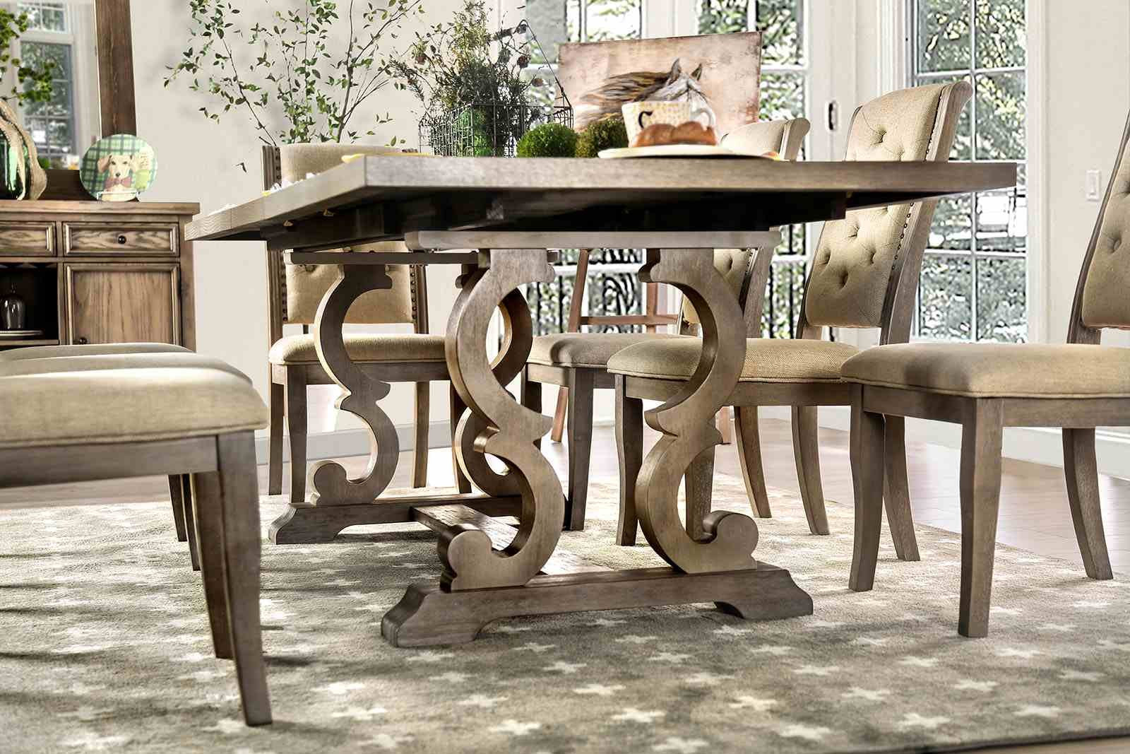Patience Dining Table, R. Natural - Image 5