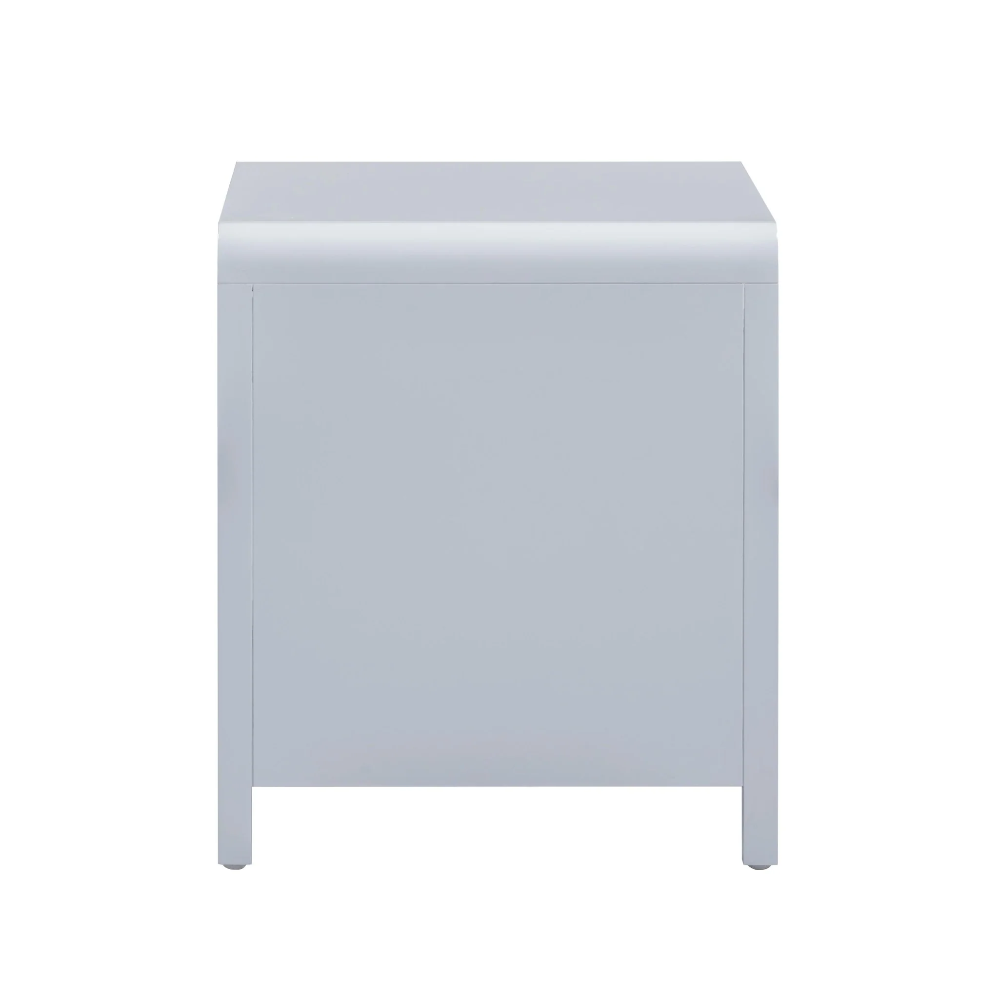 Patty Pastel Blue Rattan 2 Drawer Nightstand - Image 5