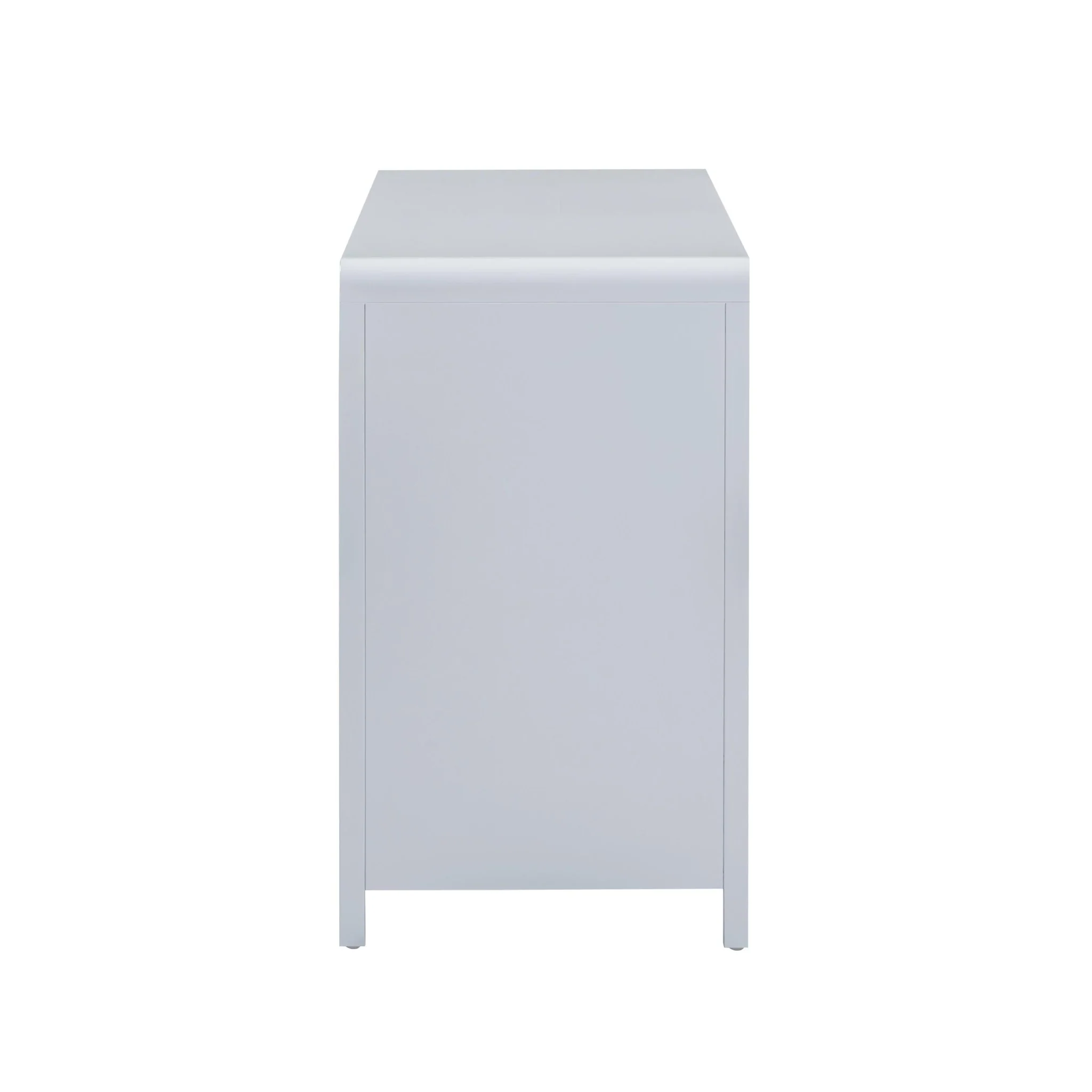 Patty Pastel Blue Rattan 6 Drawer Dresser - Image 5