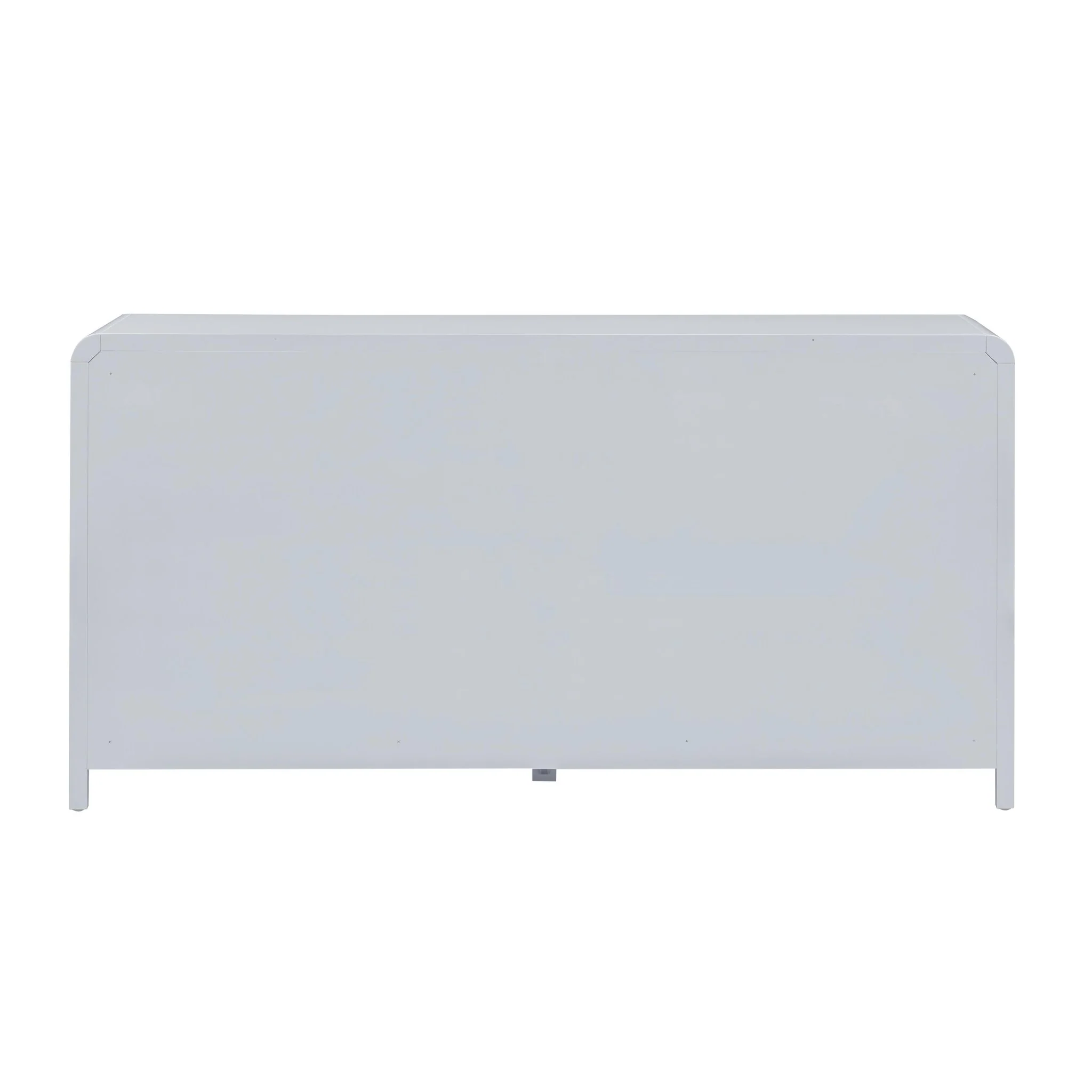 Patty Pastel Blue Rattan 6 Drawer Dresser - Image 6