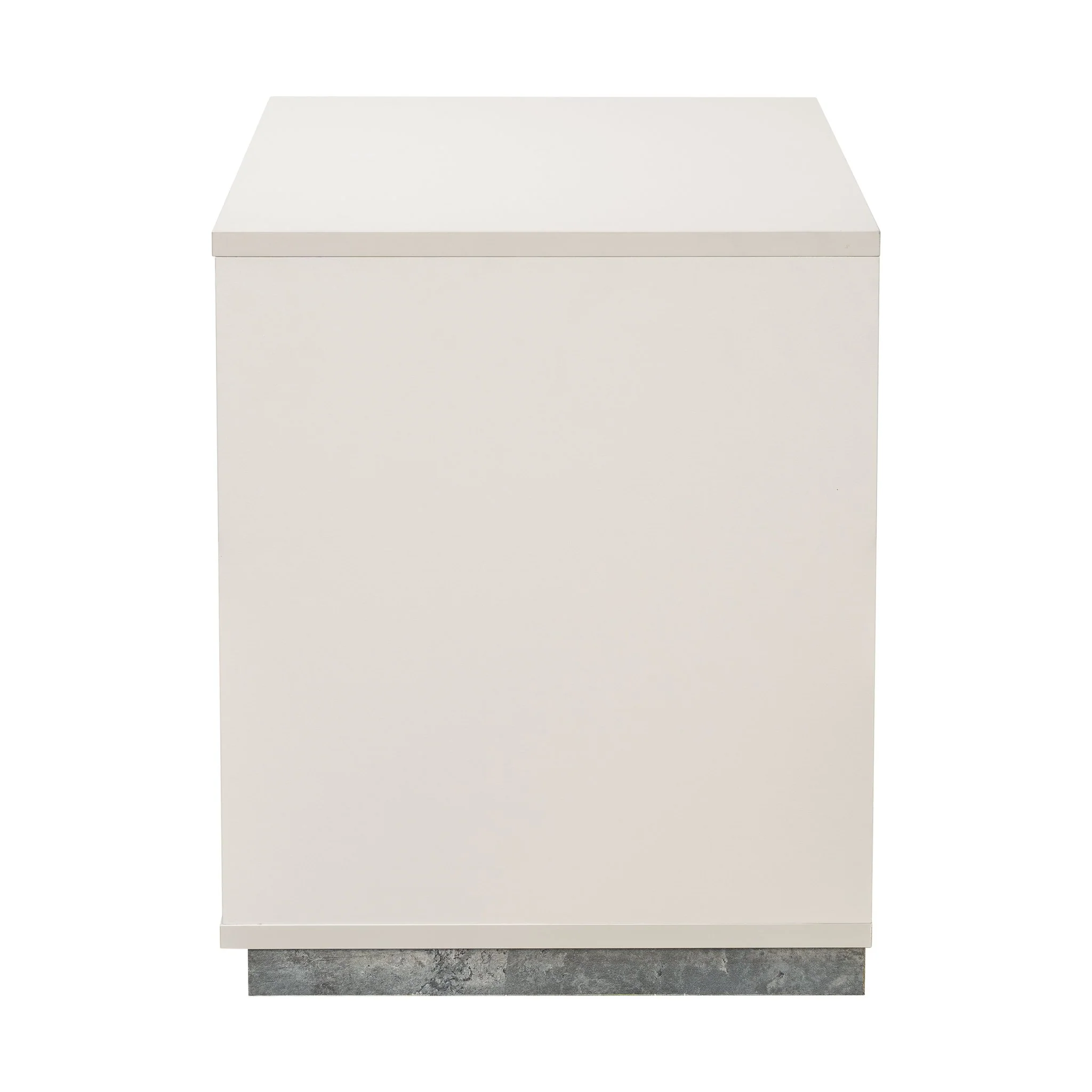 Pavira 1-Drawer Nightstand with LED Lights - Stone - Image 17