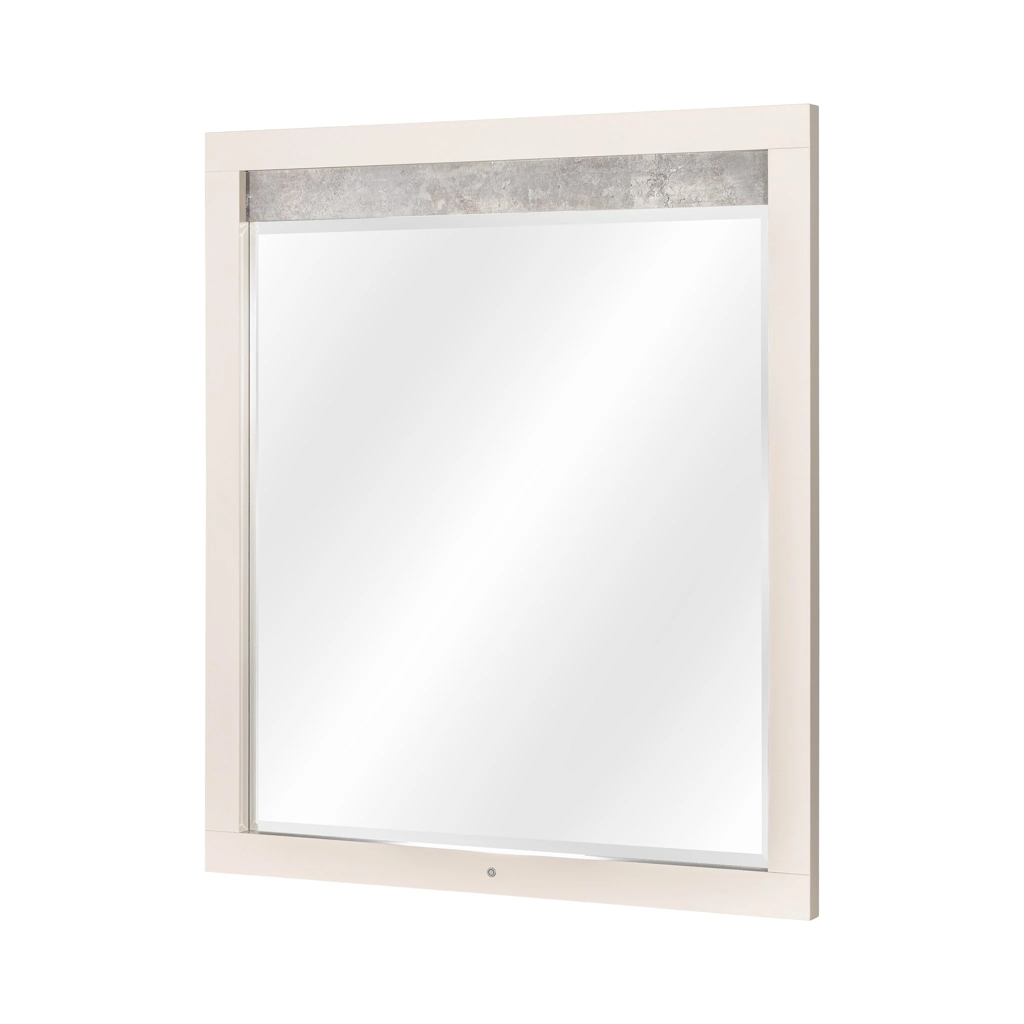 Pavira Dresser Mirror with LED Lights - Stone - Image 15