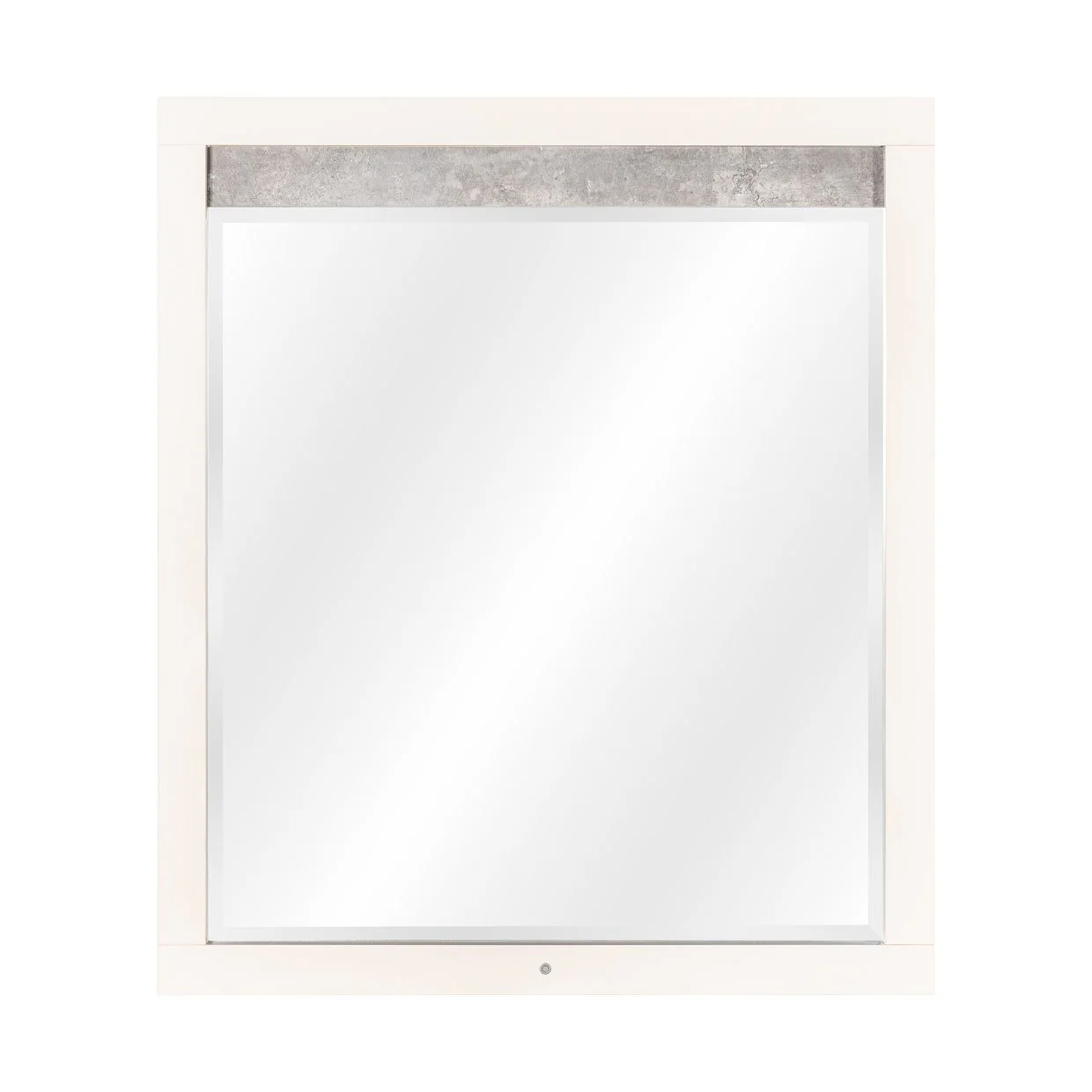 Pavira Dresser Mirror with LED Lights - Stone - Image 2