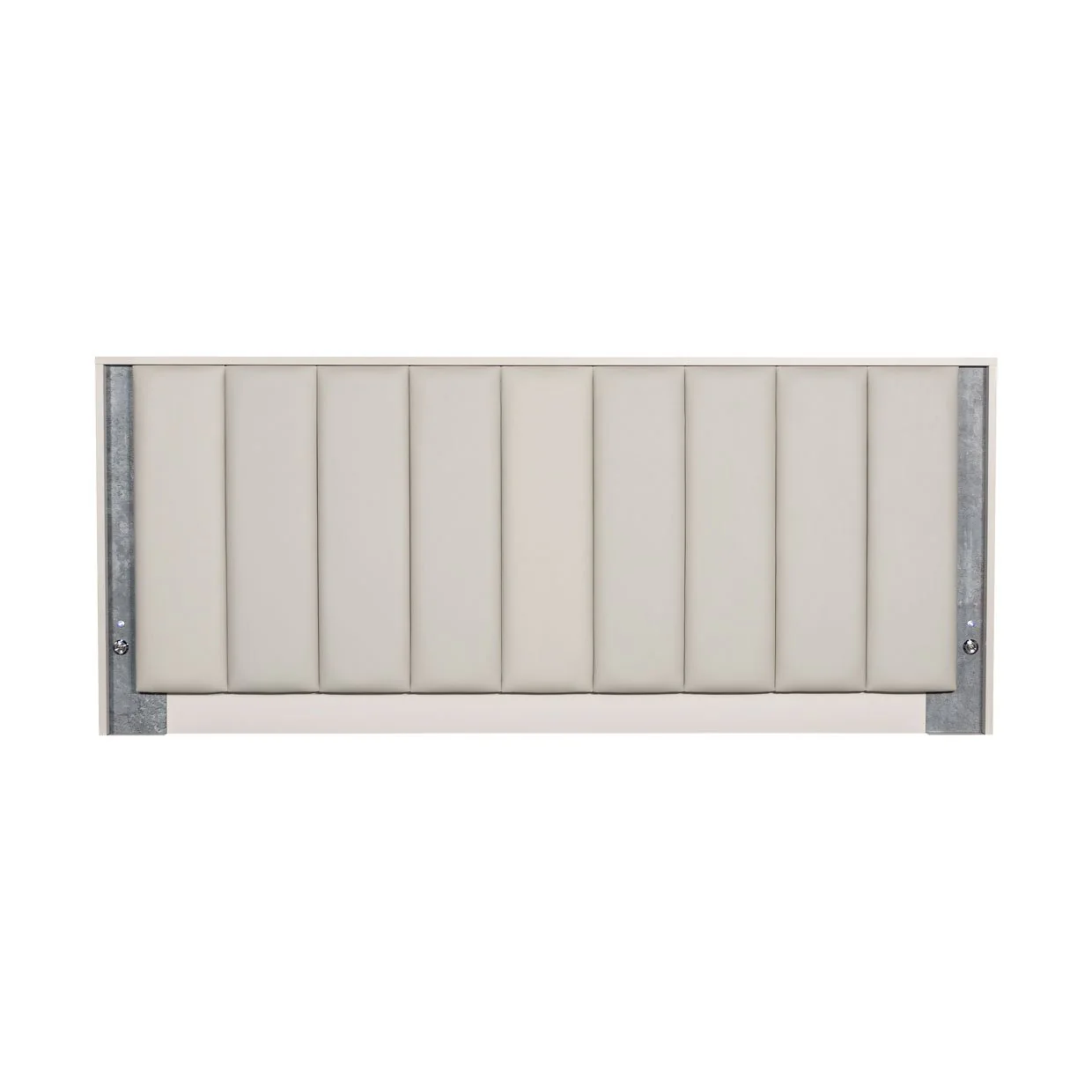 Pavira Eastern King Bed with LED Lights - Stone - Image 16