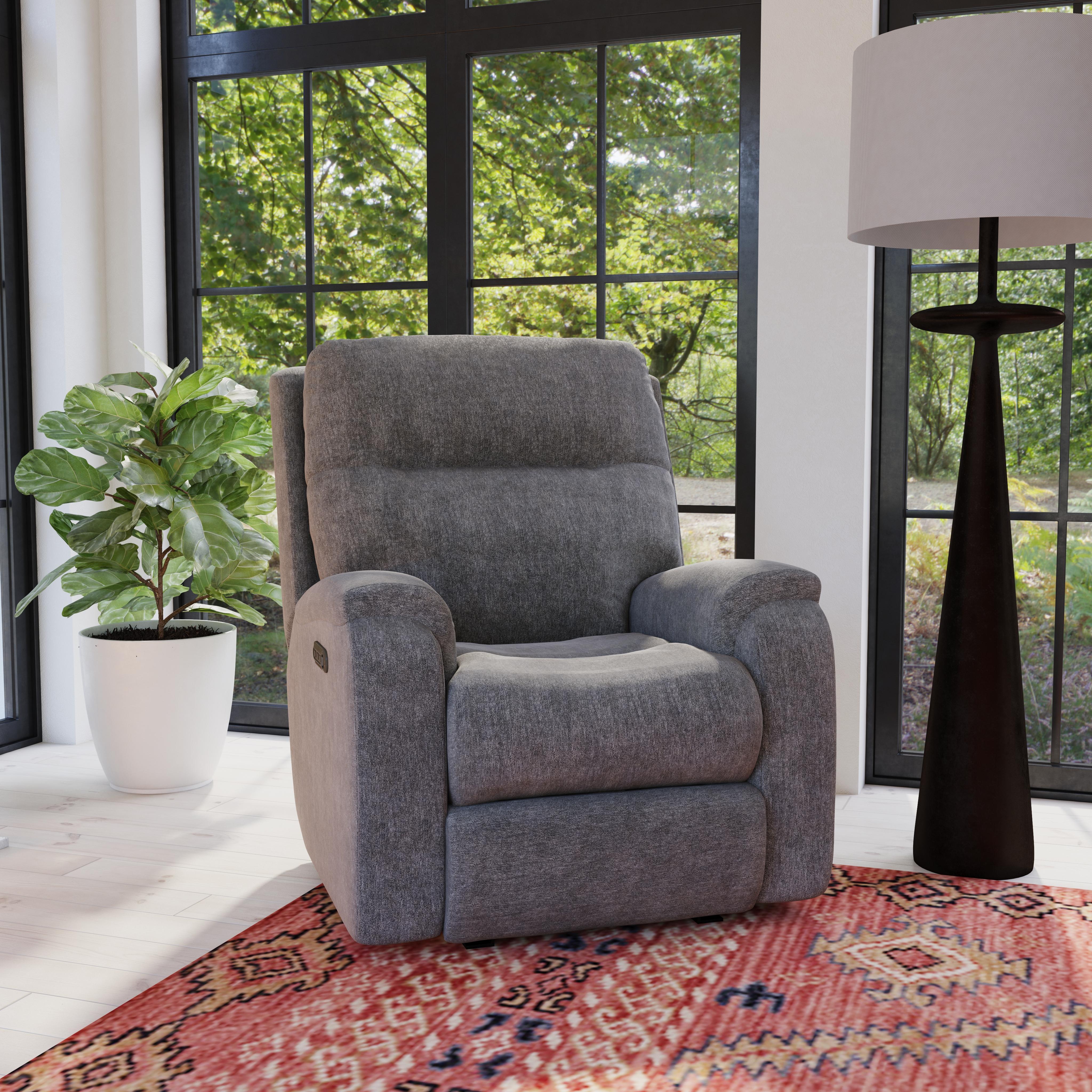 Penn 2860-51L Power Rocking Recliner with Power Headrest & Lumbar - Image 2