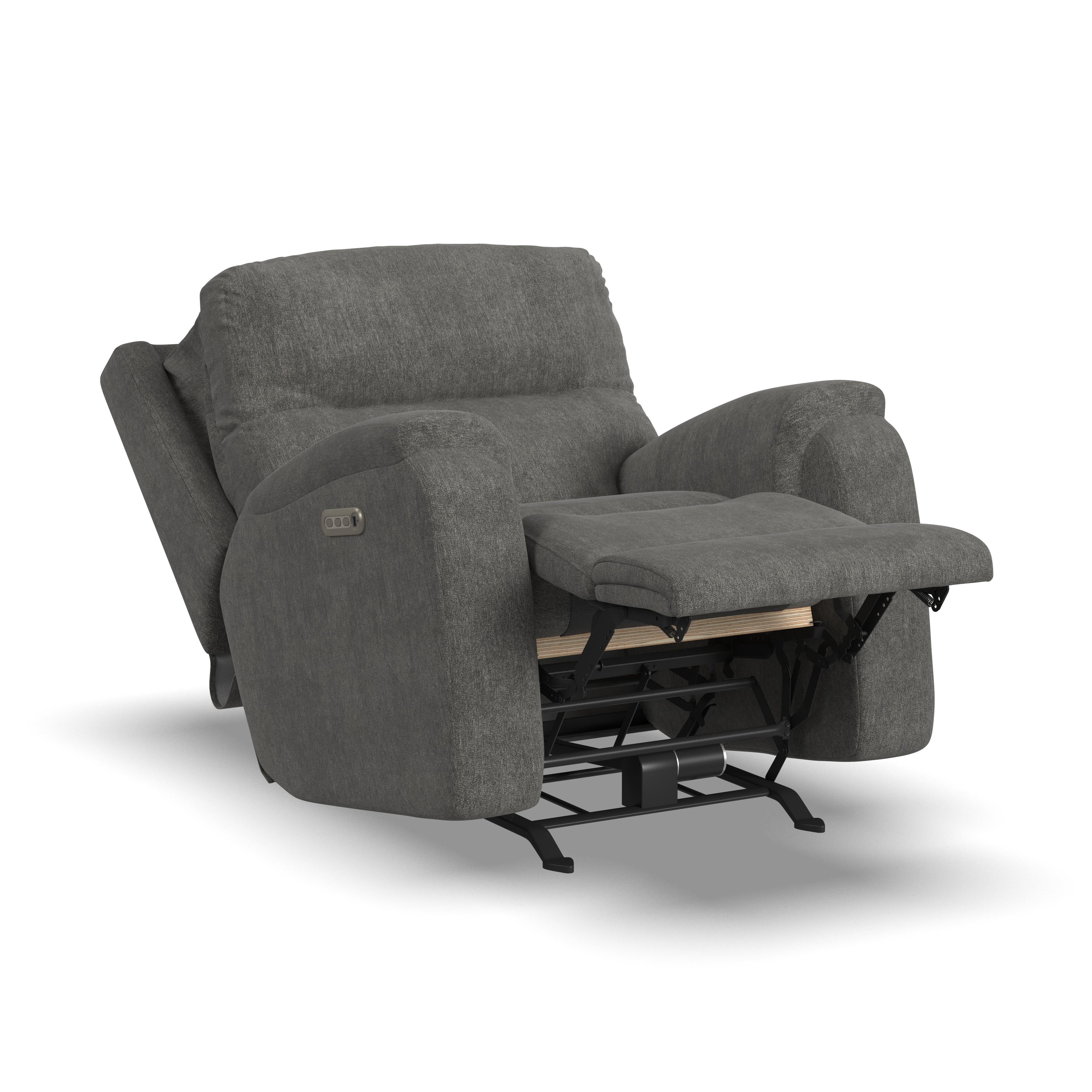 Penn 2860-51L Power Rocking Recliner with Power Headrest & Lumbar - Image 6