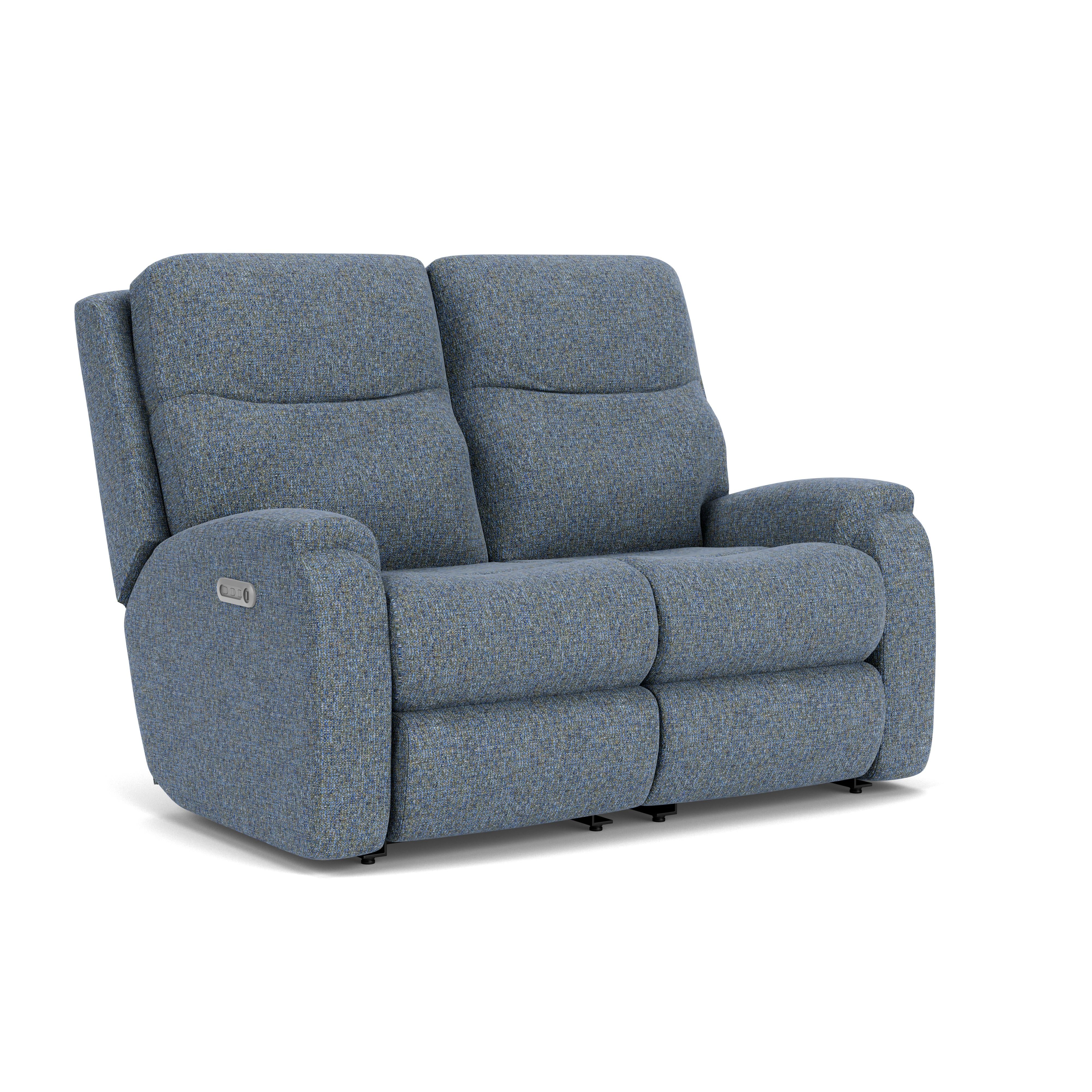 Penn 2860-60L Power Reclining Loveseat with Power Headrests & Lumbar - Image 4