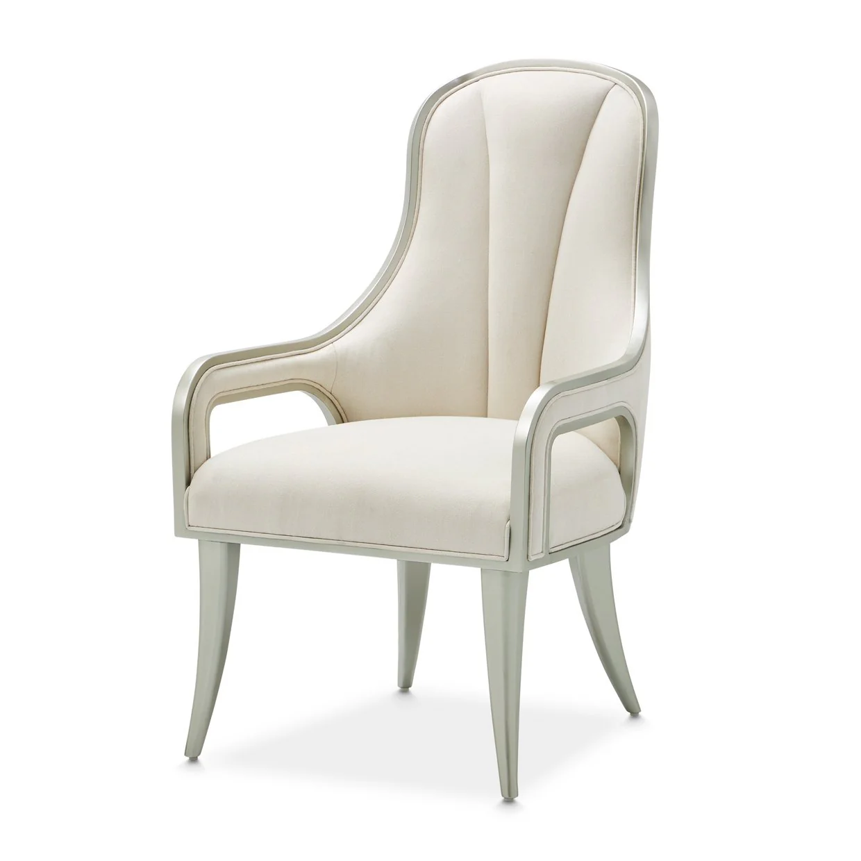 Penthouse Dining Arm Chair - Ash Gray - Image 13