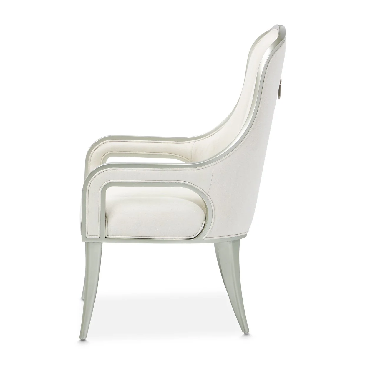 Penthouse Dining Arm Chair - Ash Gray - Image 7