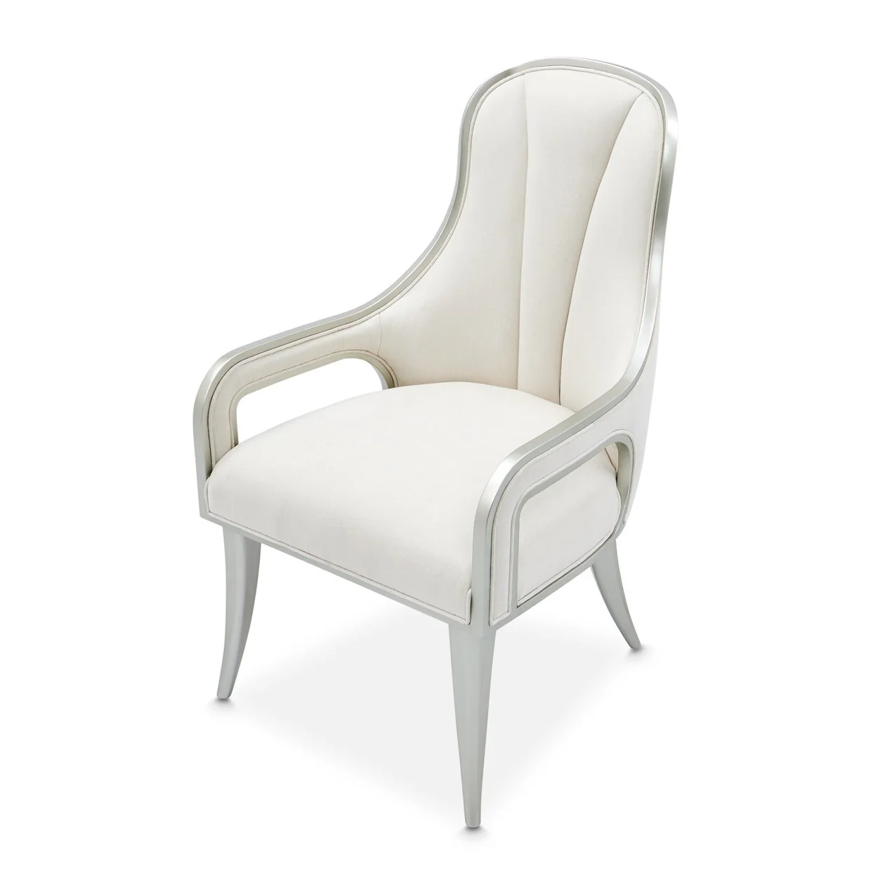 Penthouse Dining Arm Chair - Ash Gray - Image 8